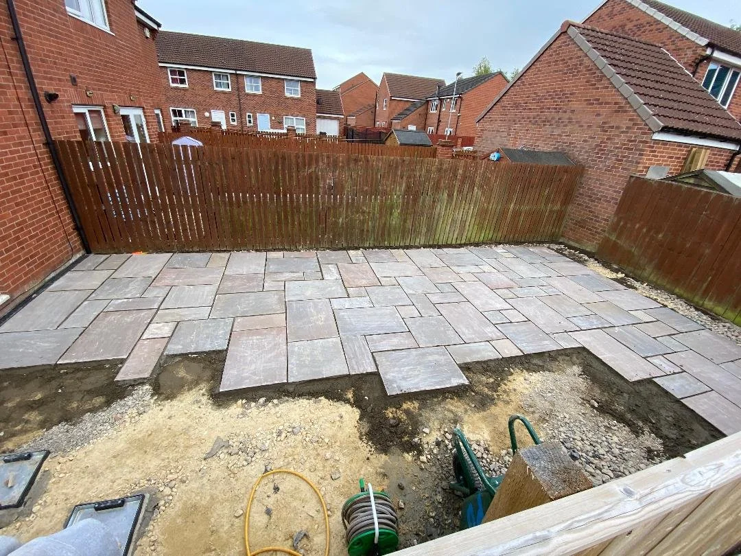 Sandstone Paving