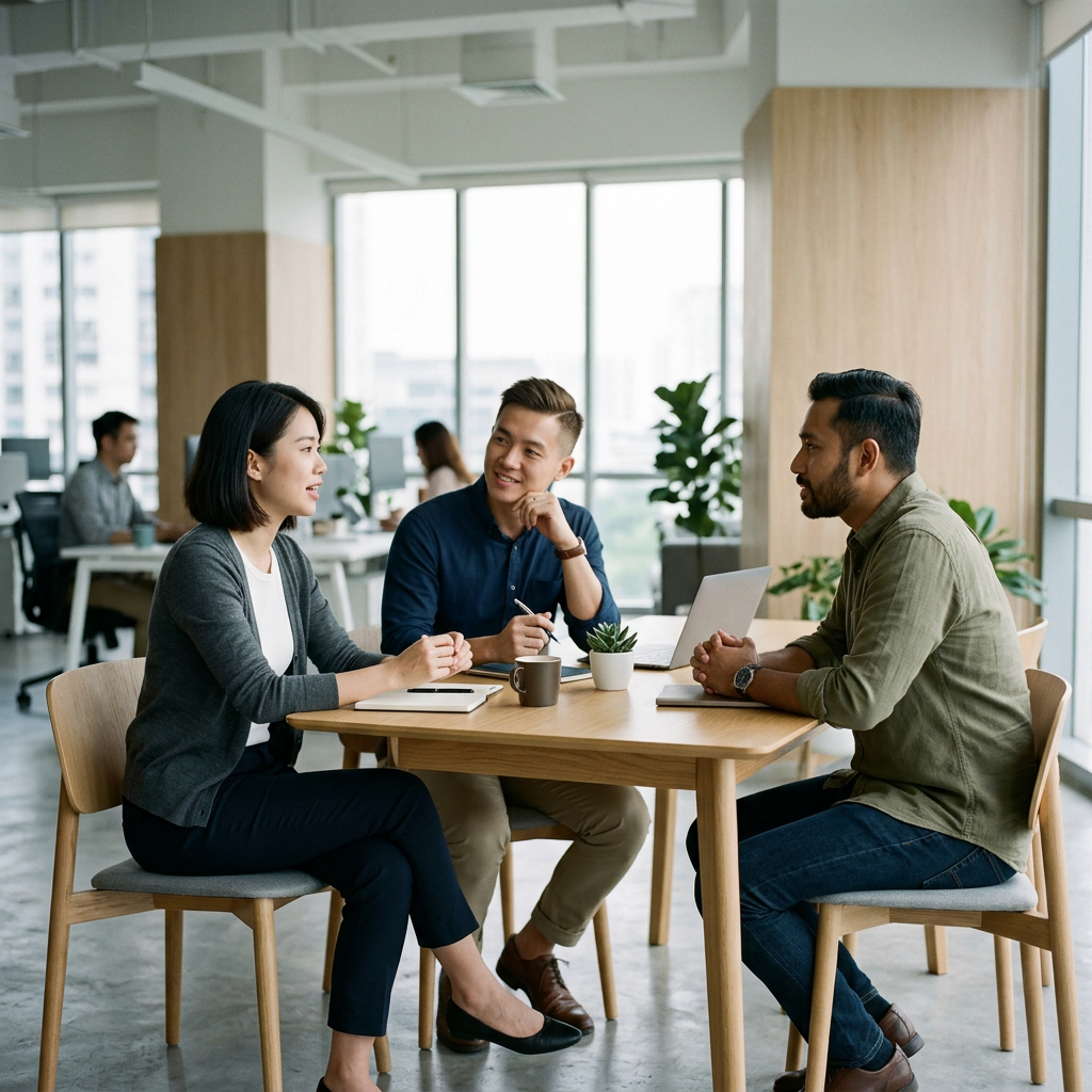 meet with client