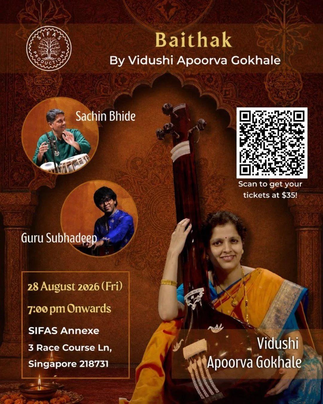 Baithak by Vidushi Apoorva Gokhale
