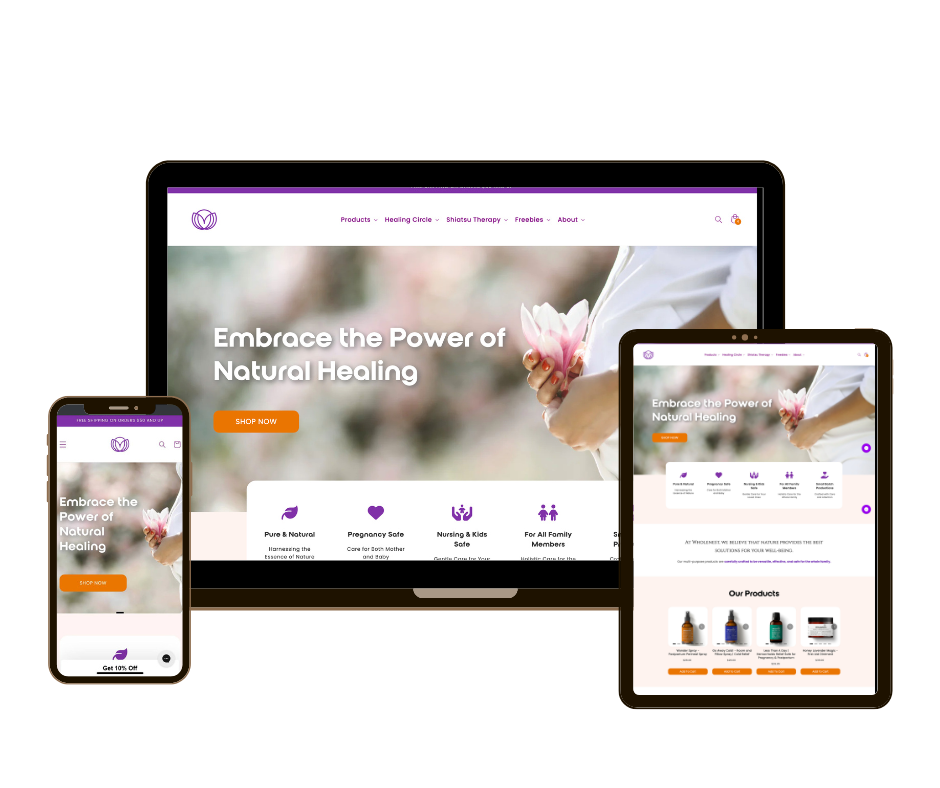 Wellness E-commerce - Shopify