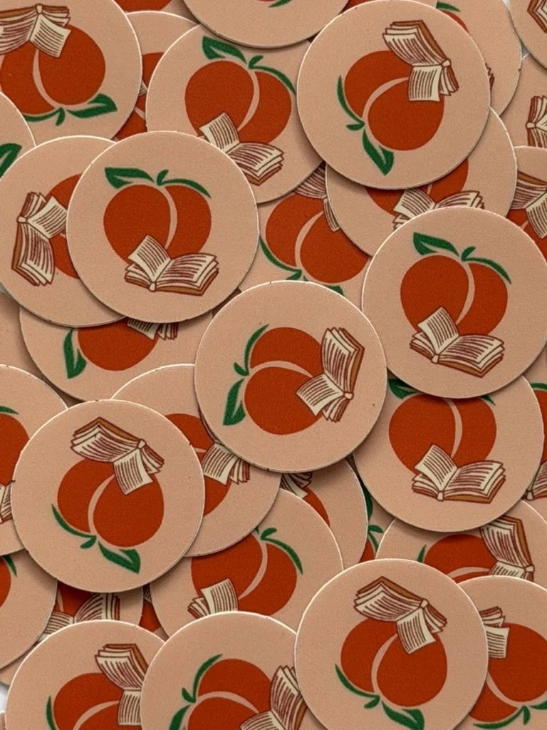 Peach'n'Press Sticker