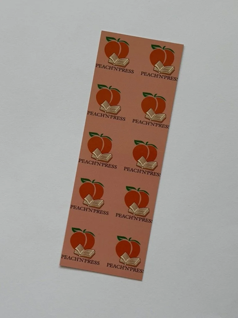 Peach'n'Press Bookmark