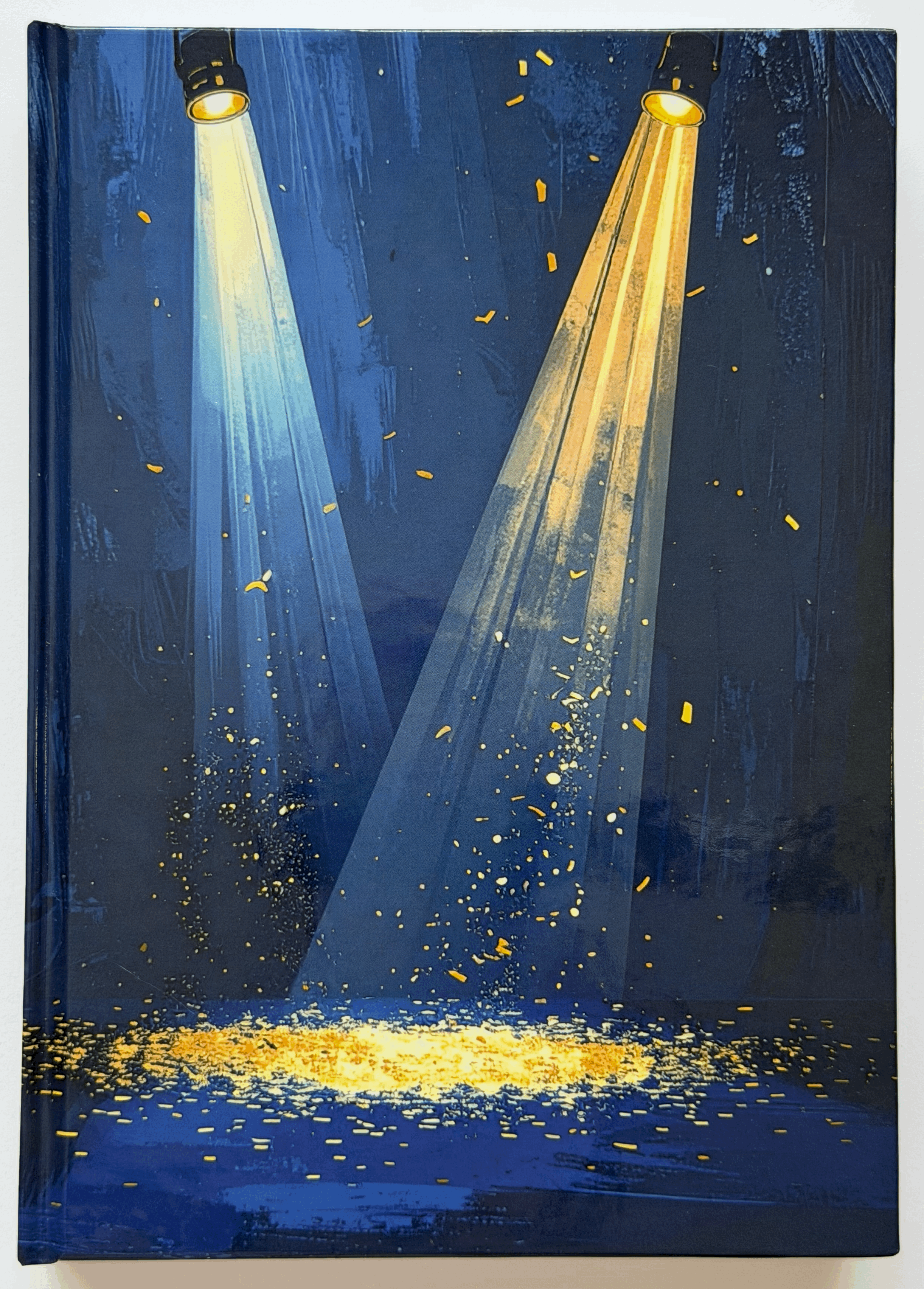 Fake Dating Trope inspired notebook