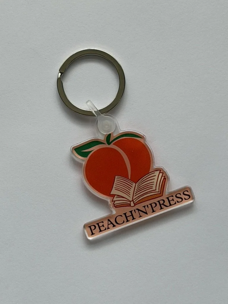 Peach'n'Press Keychain