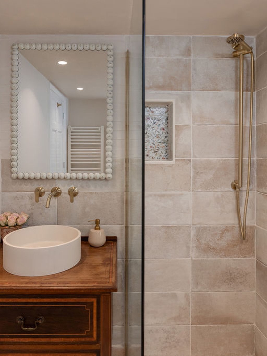 Some before &amp; afters of Project Rosa.

A softer, more considered approach to the bathroom, where every decision was made to improve both the way the space works and how it feels.

Reworking the layout by simply switching the shower and WC opened 
