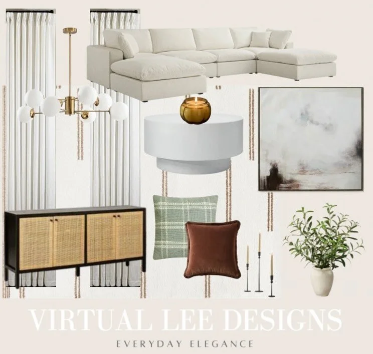 We&rsquo;re getting a little ahead of ourselves, but the touches of Autumn in this living room, without losing that timeless feeling, are giving me life during this heatwave 🍂🤎

For this living room, I wanted to bring in the warmth of the season th