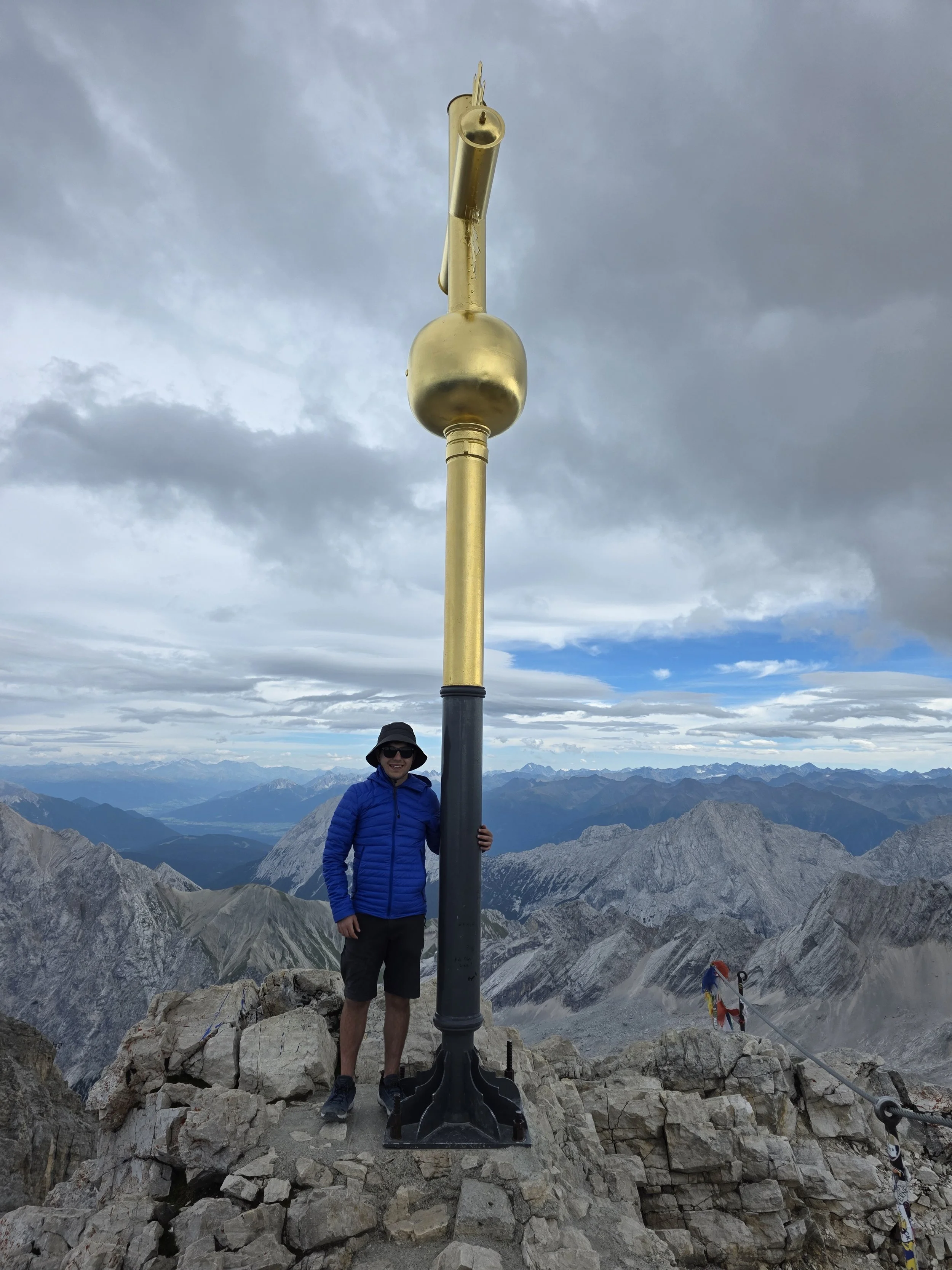 Zu Fuß über die Reintalroute auf die Zugspitze