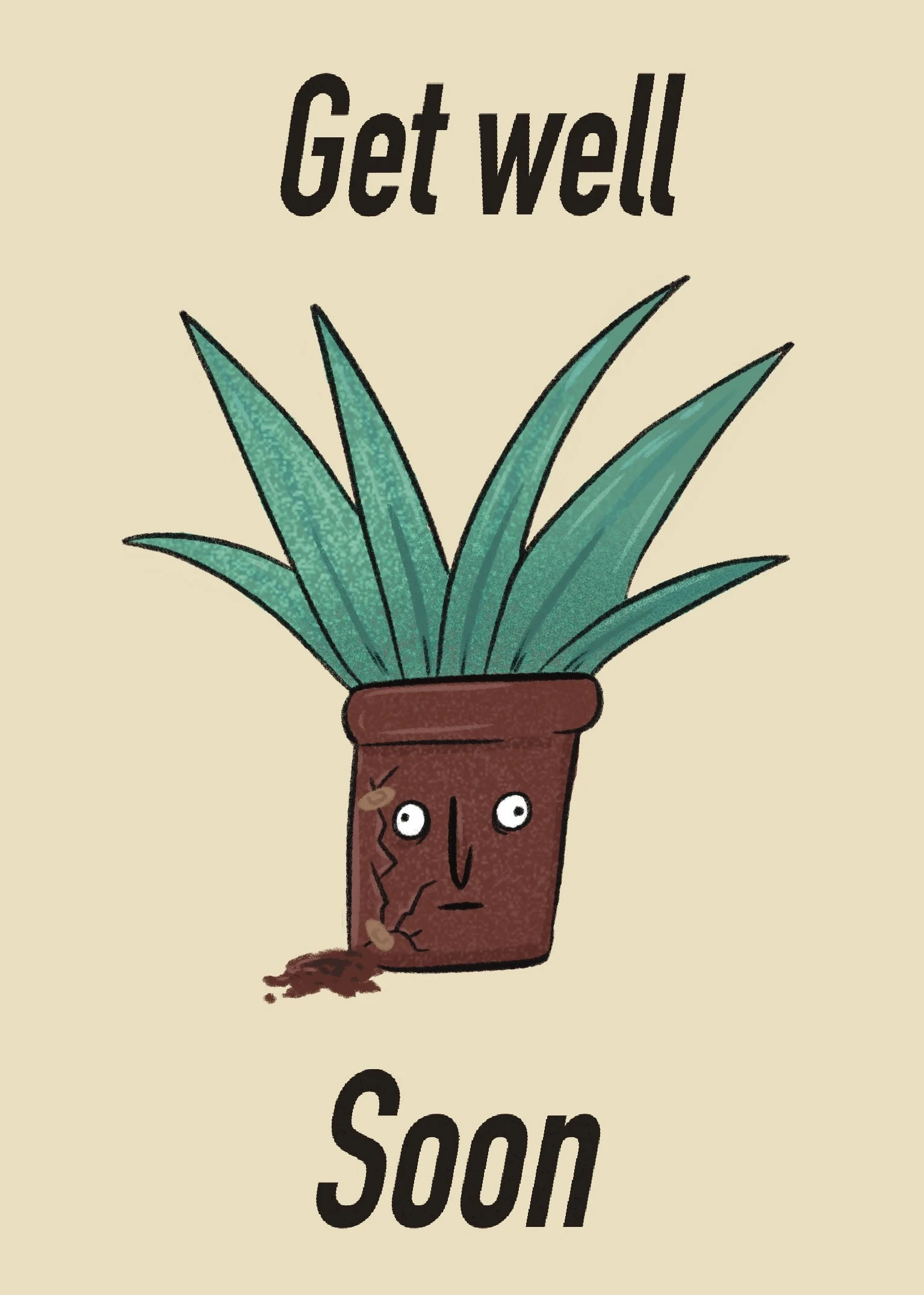 Get well soon card