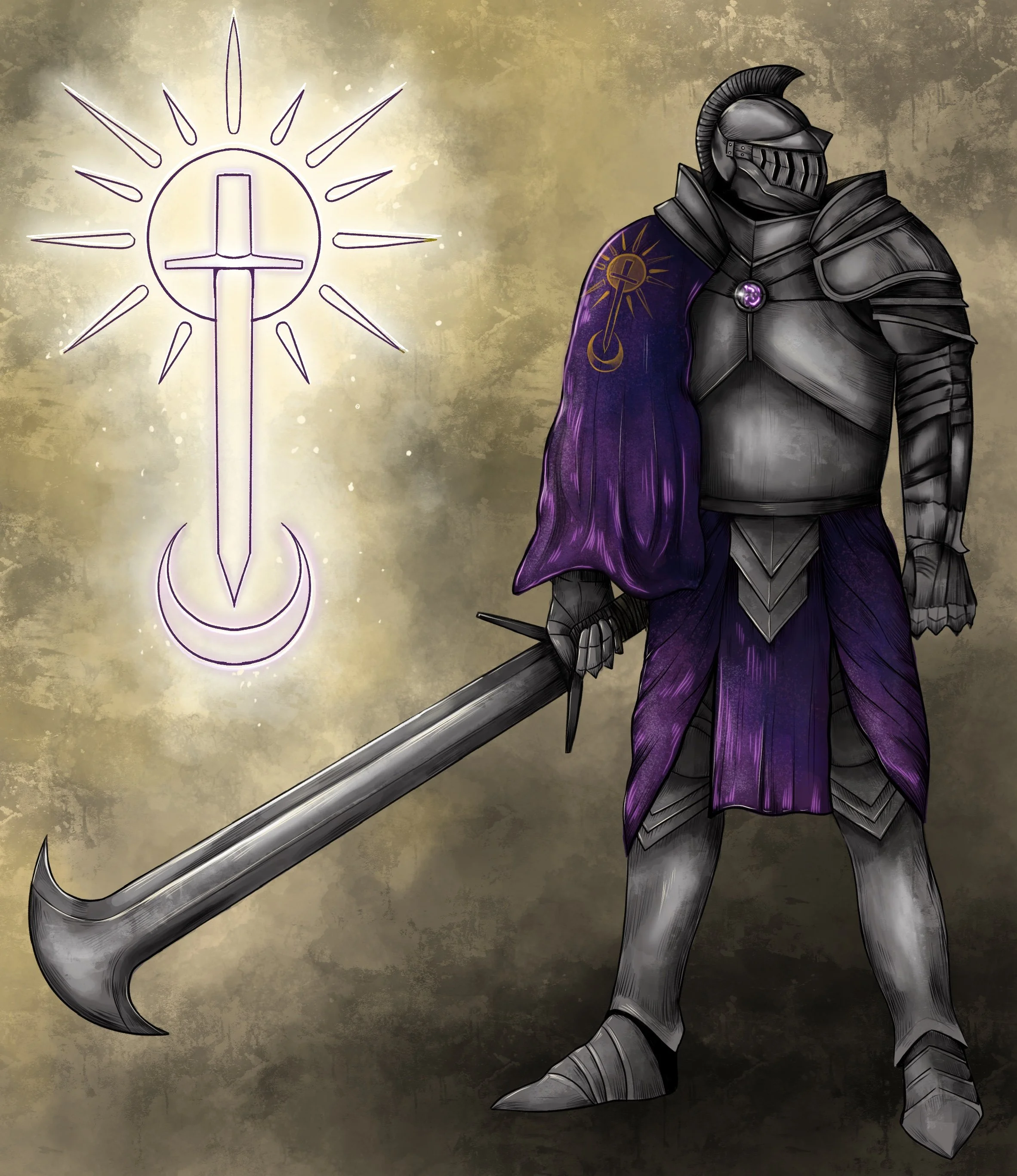Kasian final artwork- D&D commission