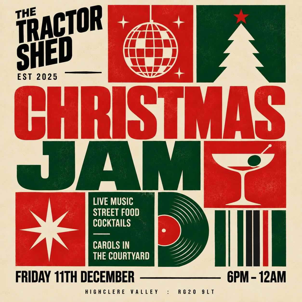 Christmas Jam - FRIDAY 11th DEC