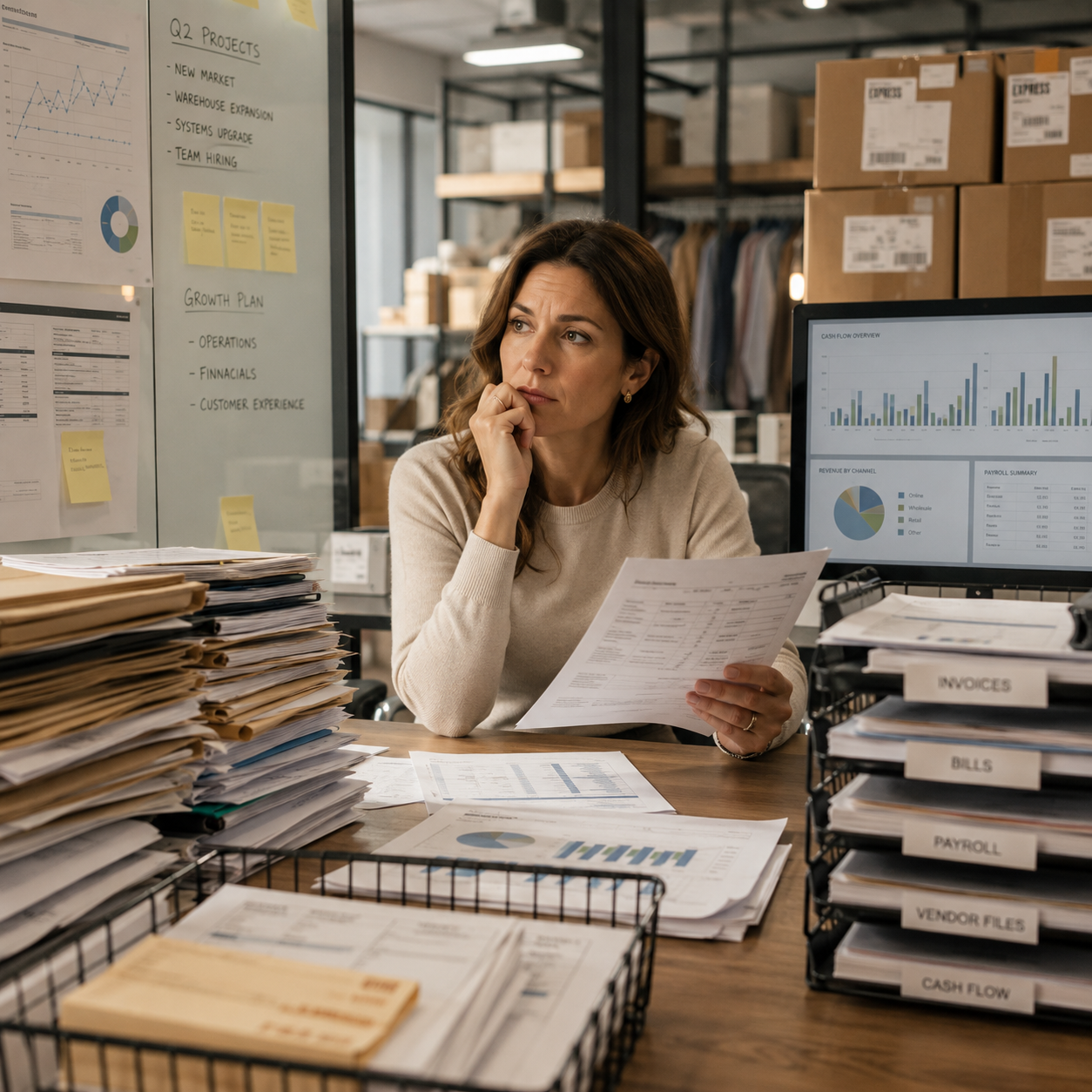You've outgrown basic bookkeeping.