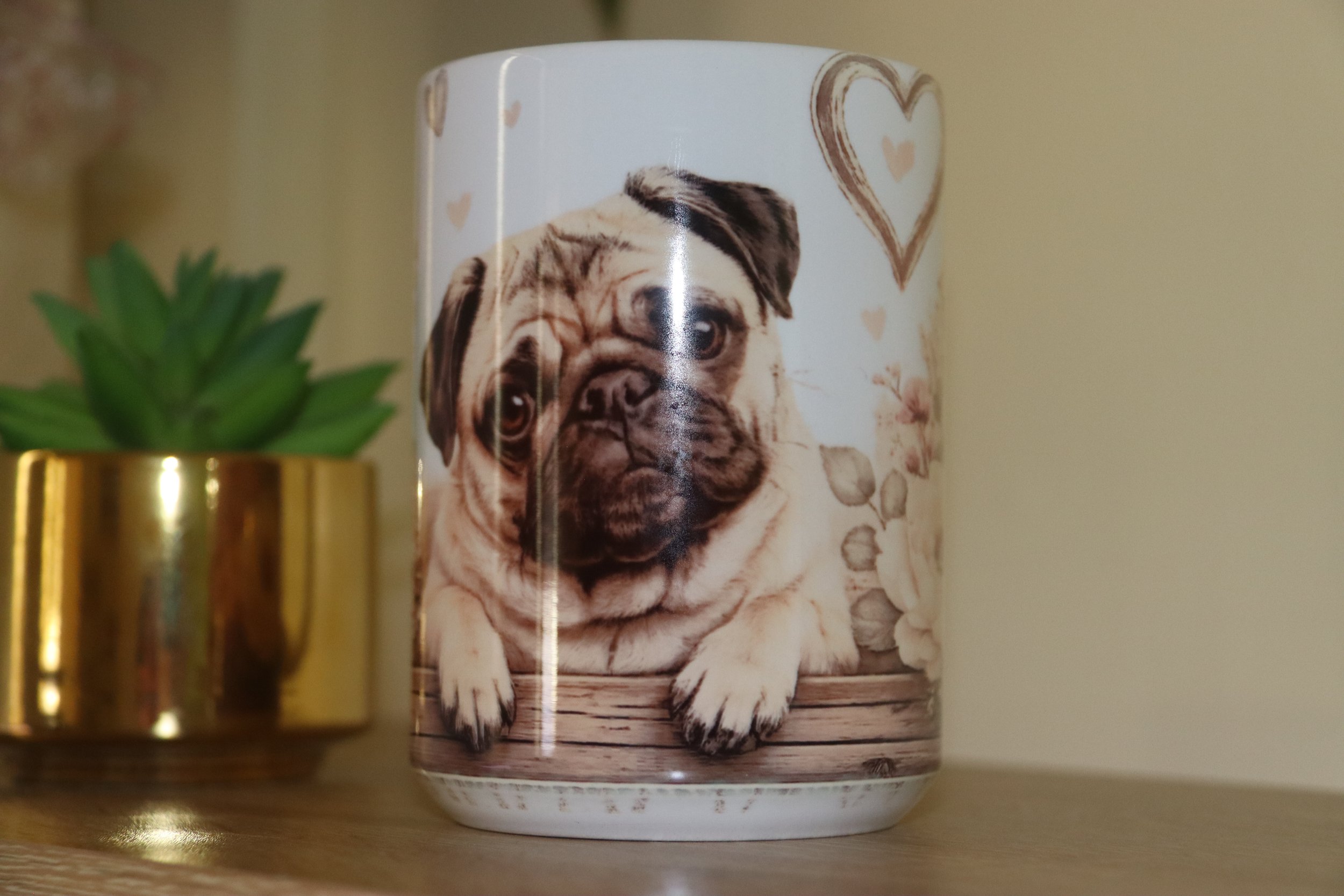 Pug Love Ceramic Mug