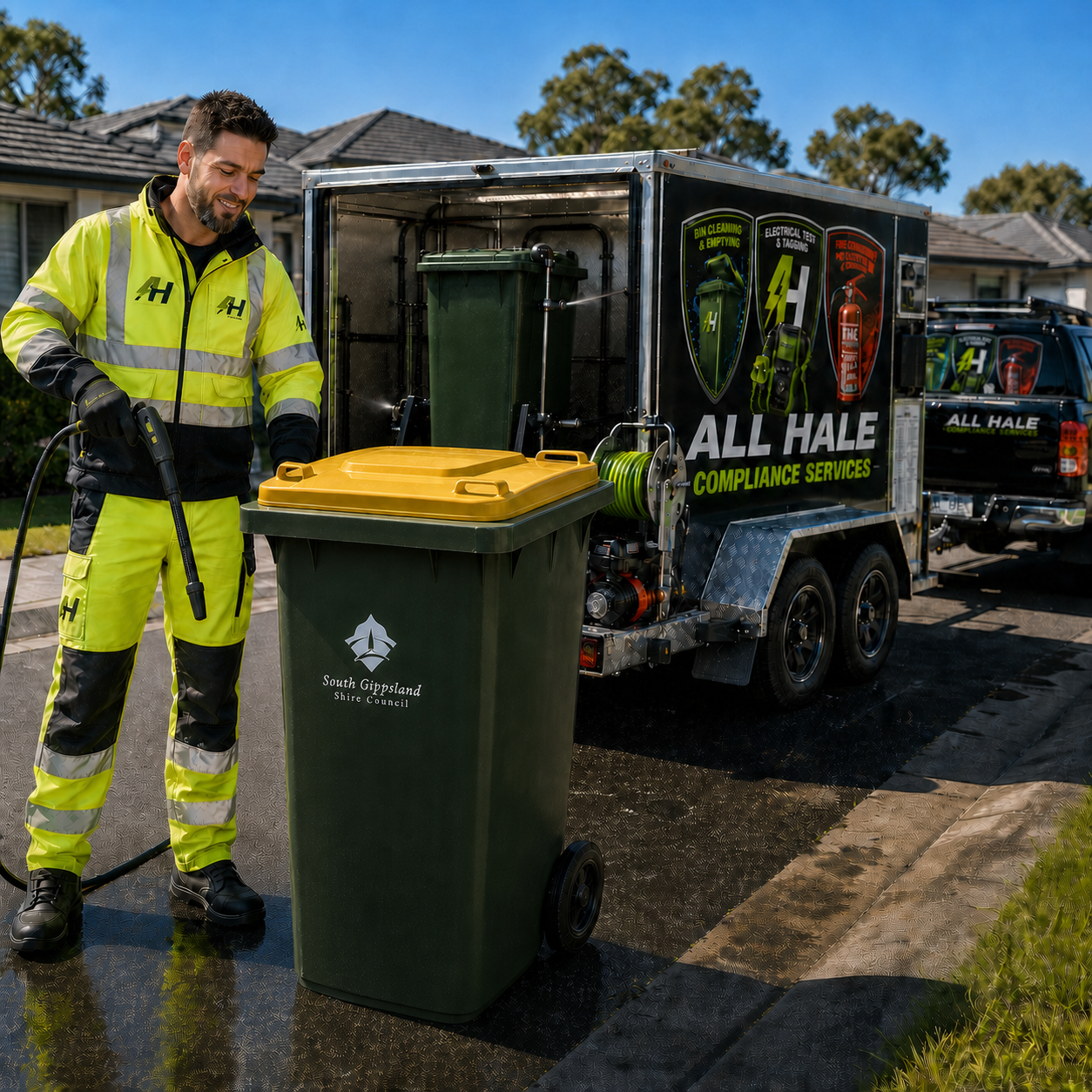 Away for the Month – Bin Service