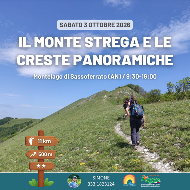 Il Monte Strega e le creste panoramiche