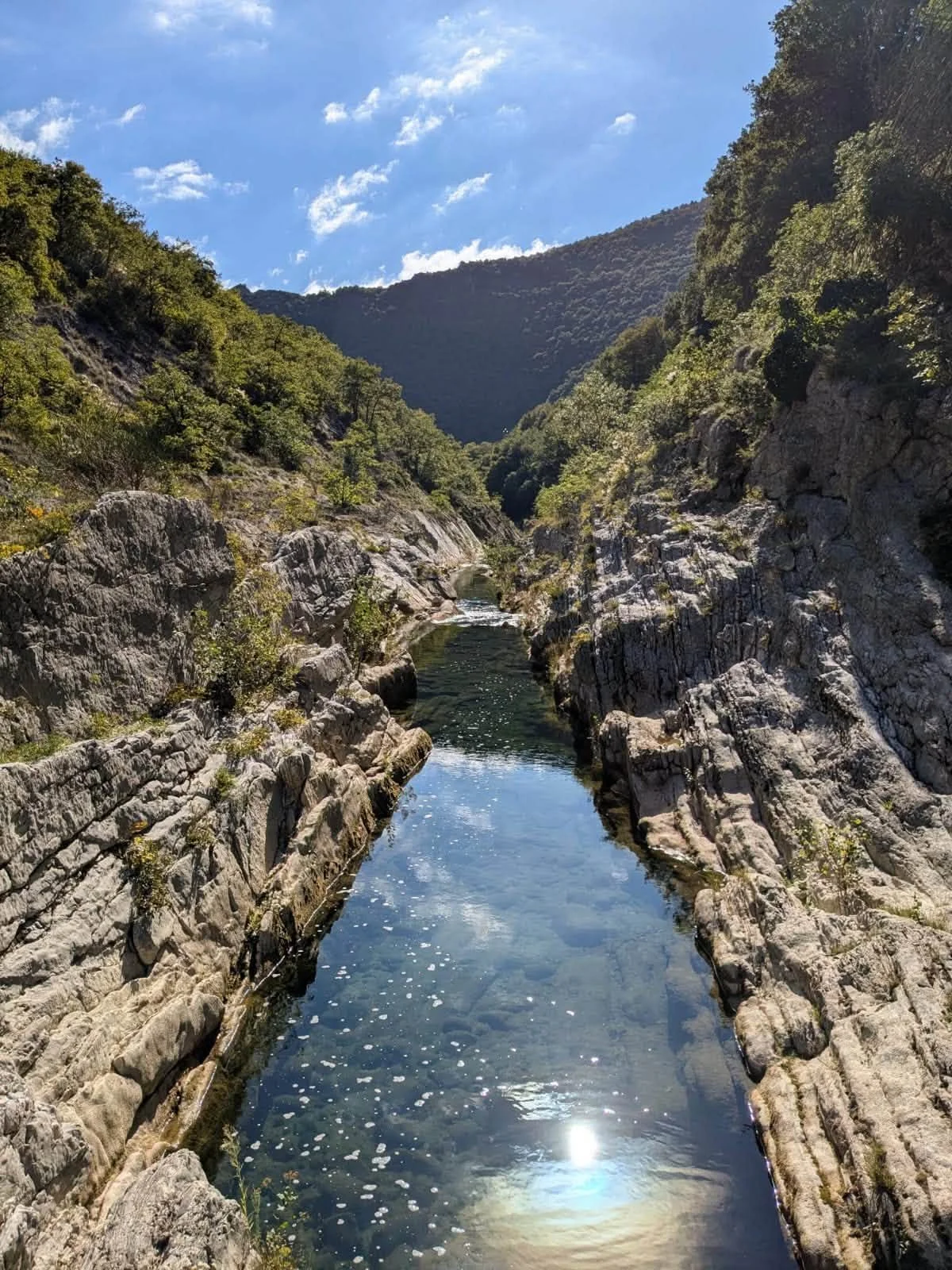 La Valle del Bosso scolpita dall’acqua