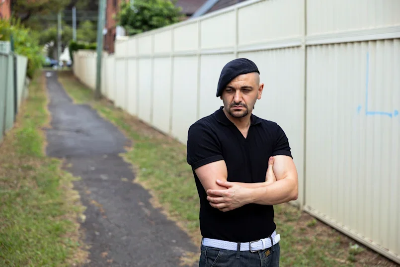 Interview with author Michael Mohammed Ahmad.  Photo: Dominic Lorrimer
