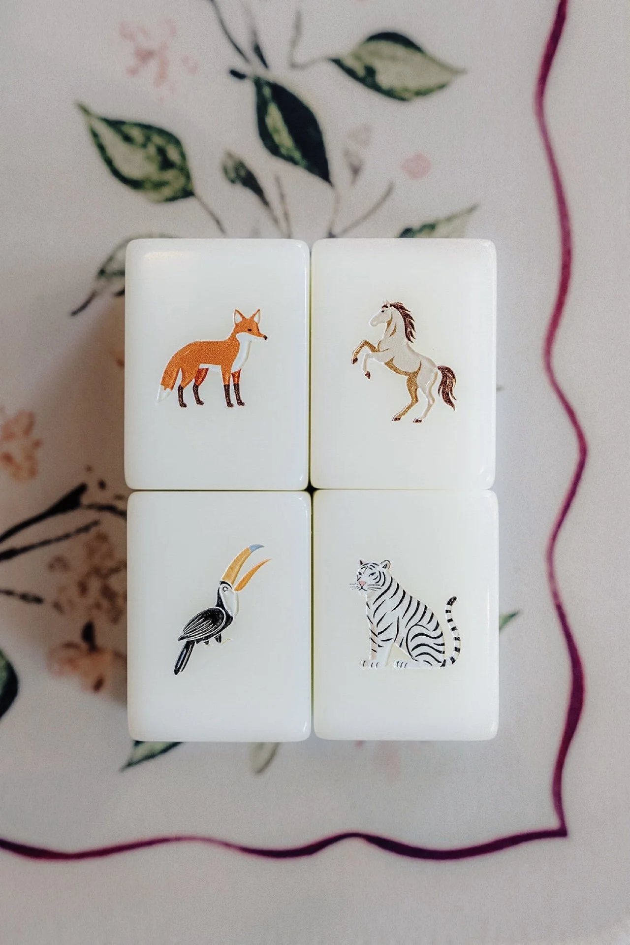 Homecoming Mahjong Set — Bespoke Commission