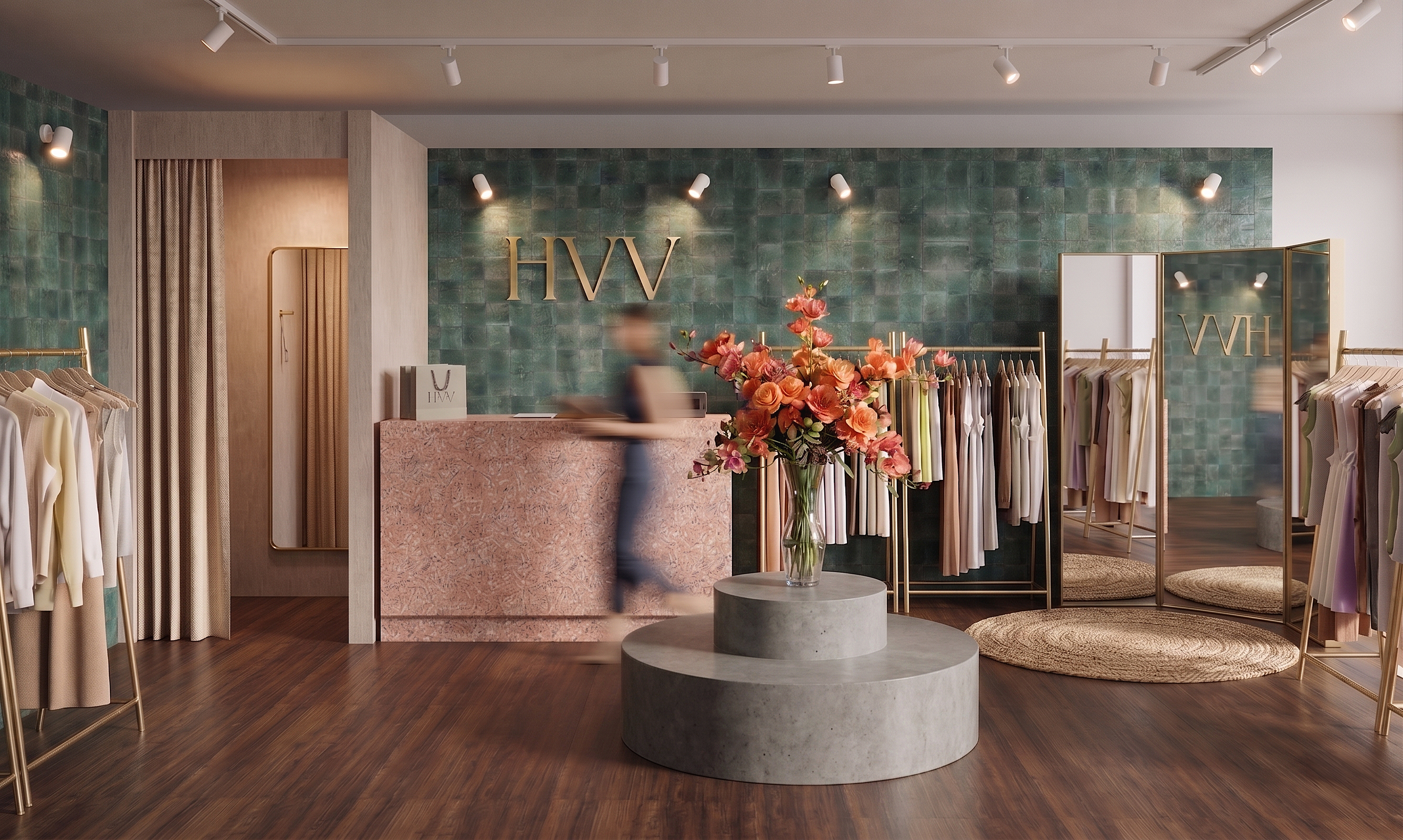 HVV Pop-up Store — Spatial Design