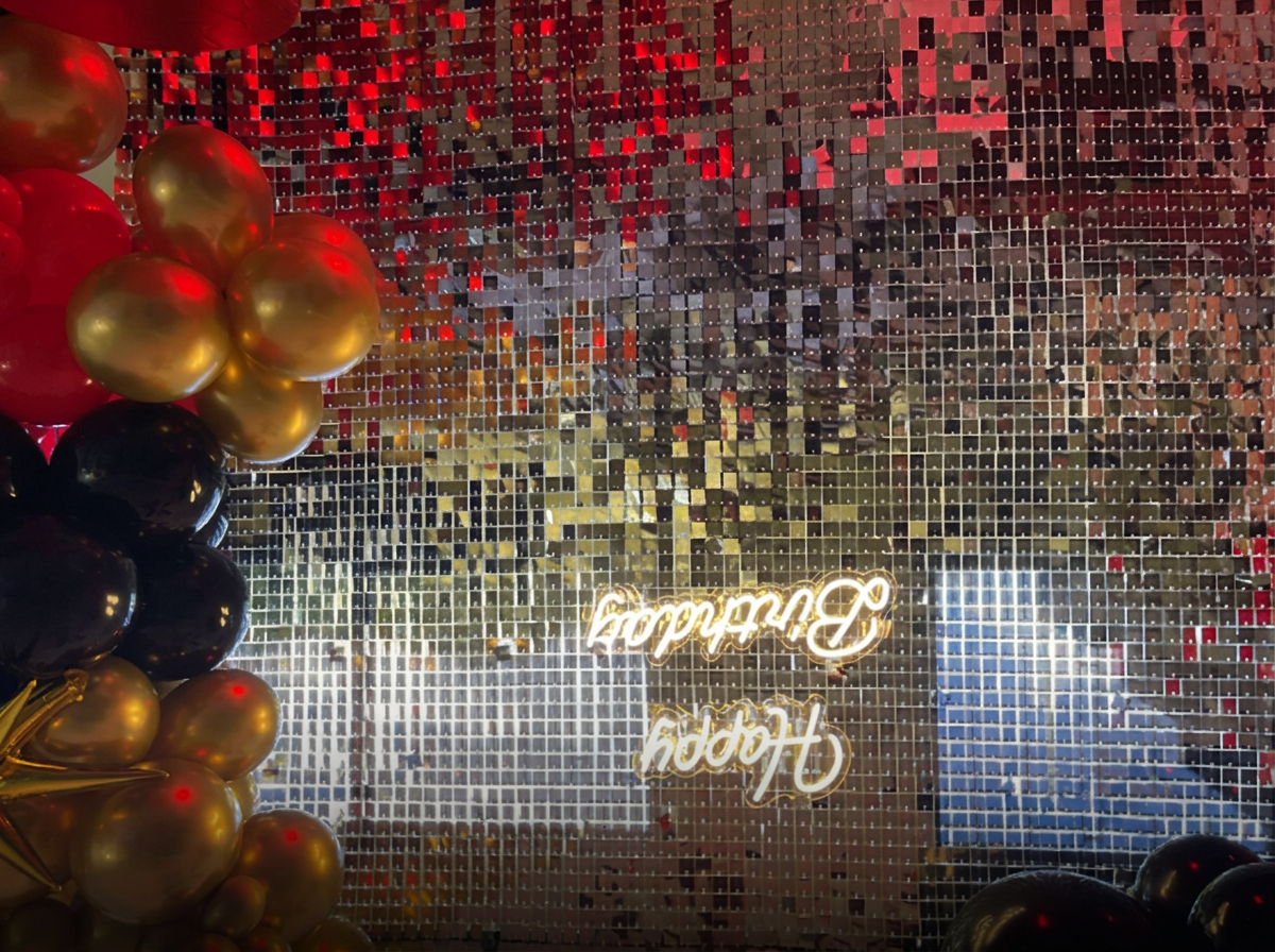 Happy Birthday sign
