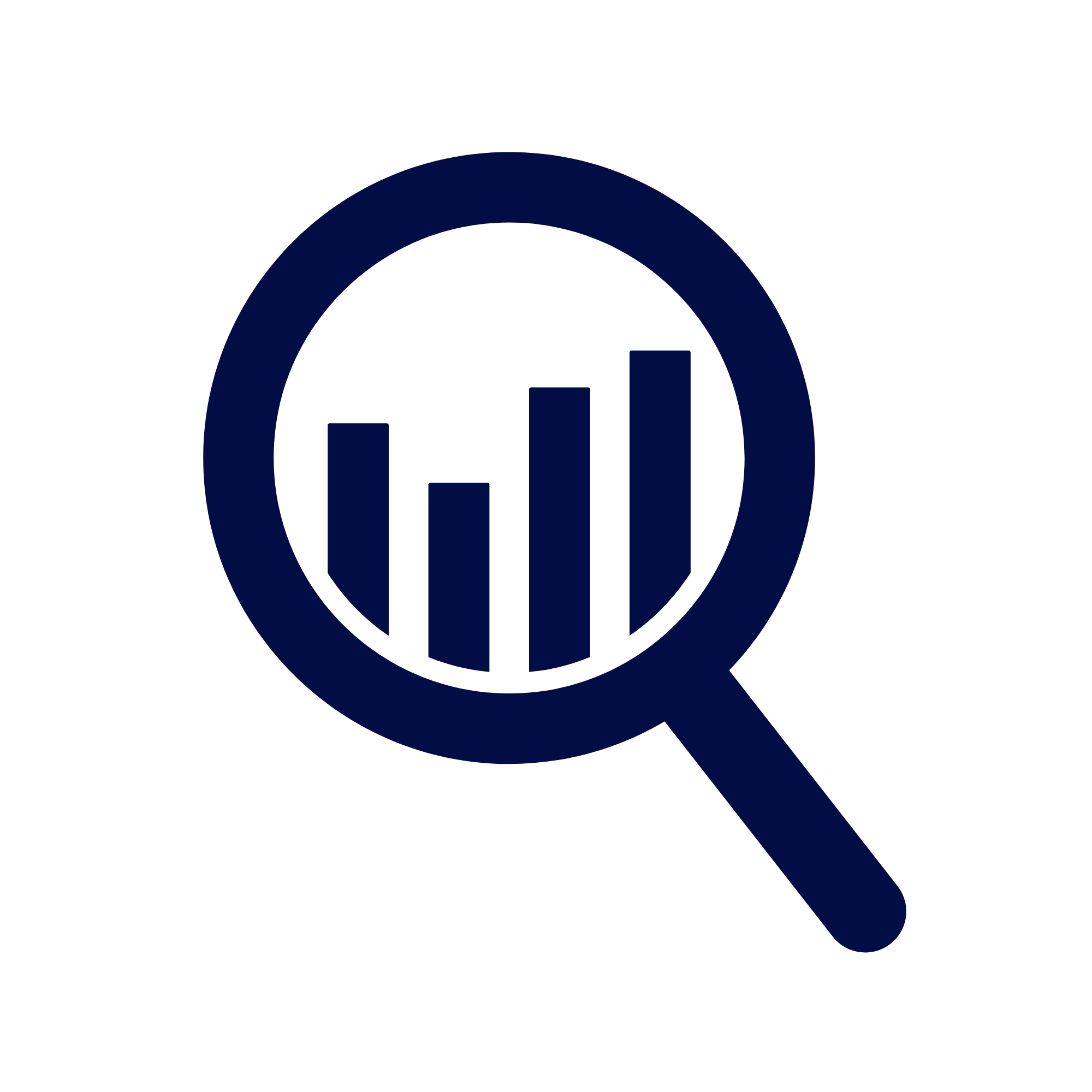 Line graph with a dark background showing an increasing trend from left to right.