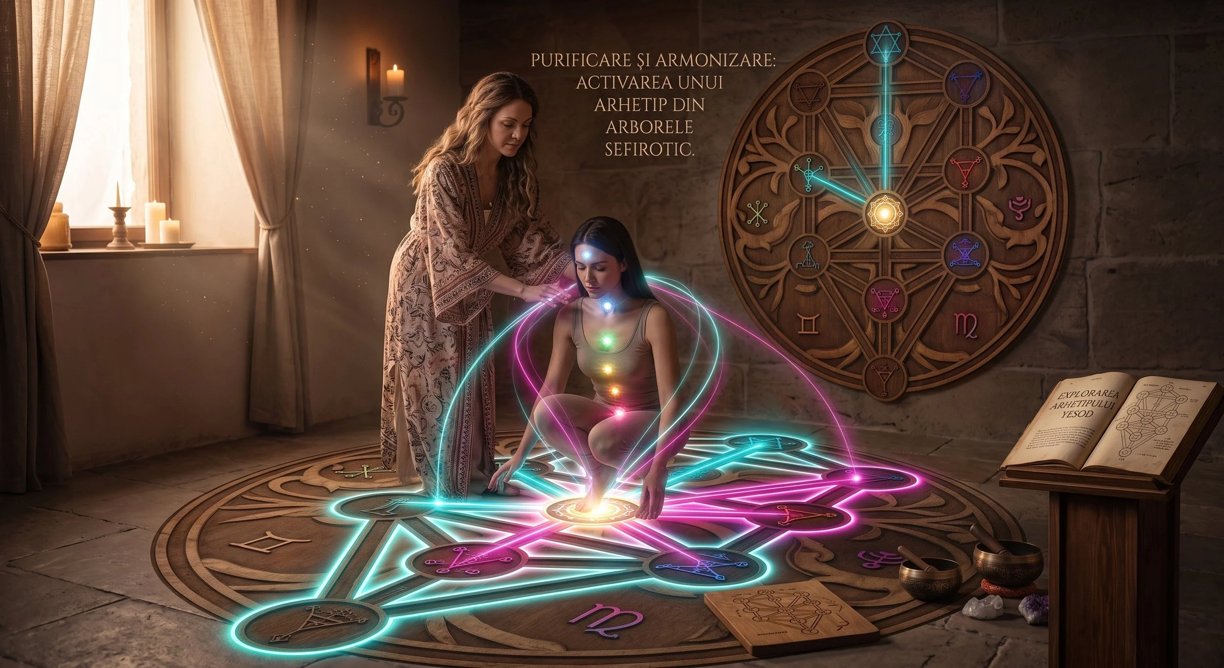 Terapie de Purificare și Armonizare: Activarea unui Arhetip din Arborele Sefirotic