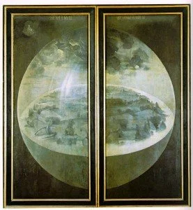 La Création du Monde, Jérôme Bosch, 1504, Huile sur toile, Musée du Prado, Madrid