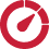 Orange spiral design.