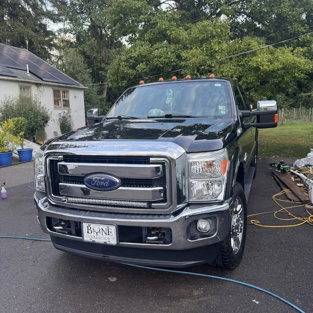 There's no reason a Super Duty can't look this good 👌 #detailing #superduty #beforeafter #cleancar #satisfying