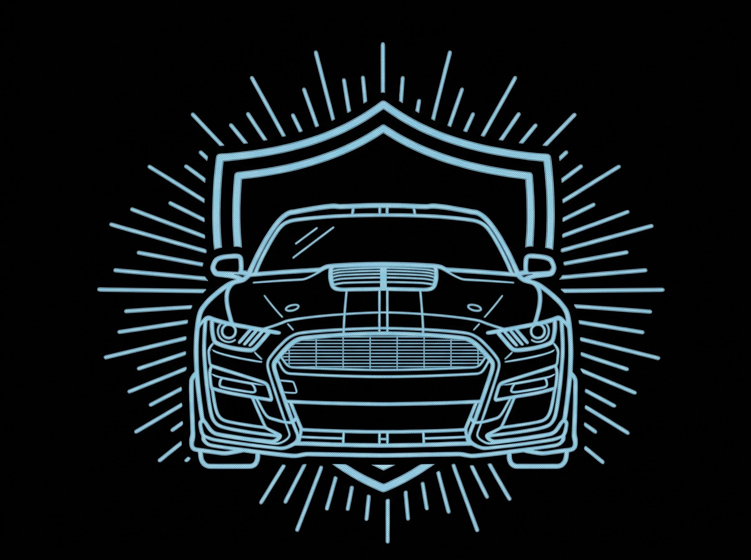 Ceramic coating services icon.