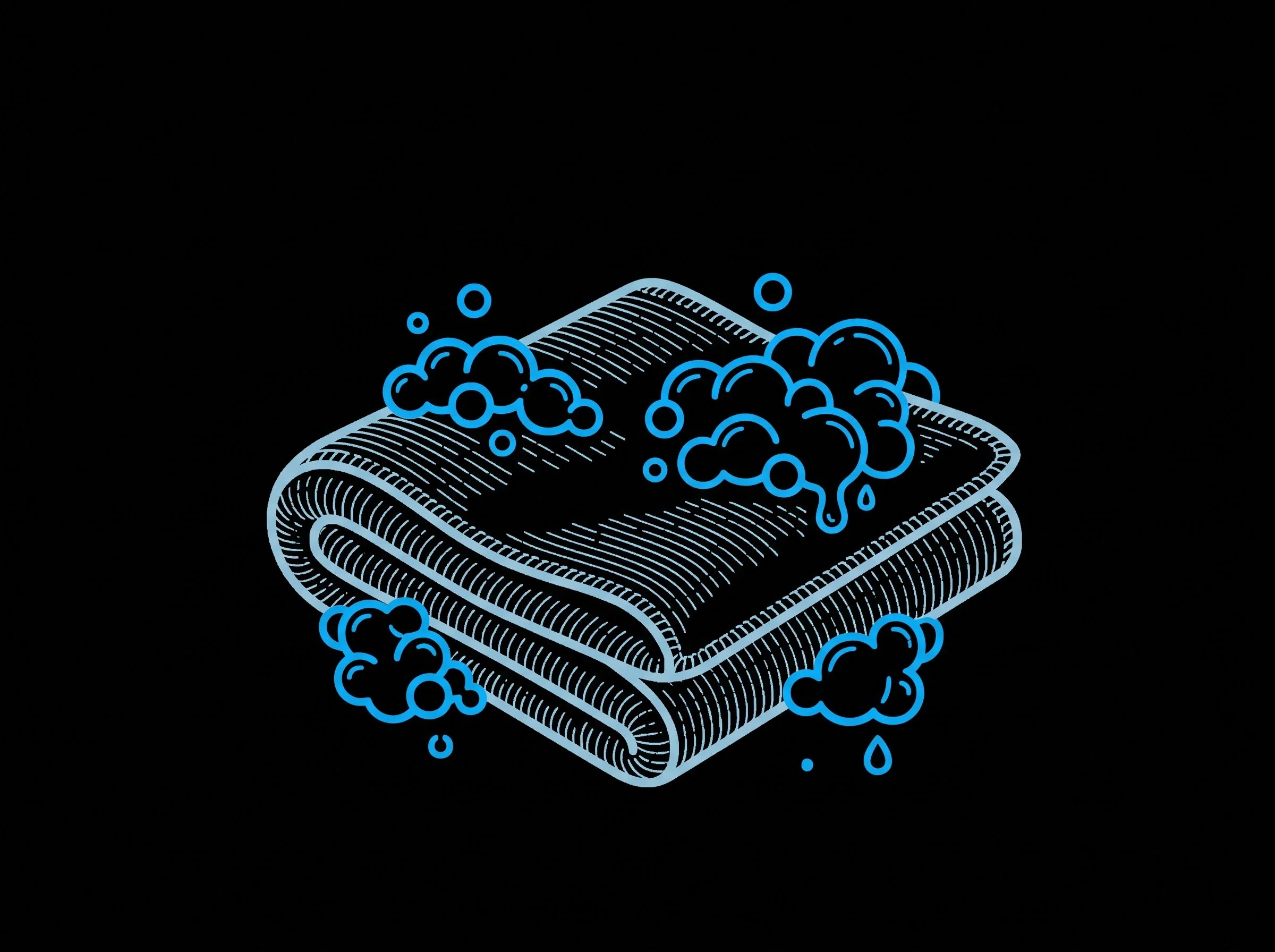 Interior cleaning icon.