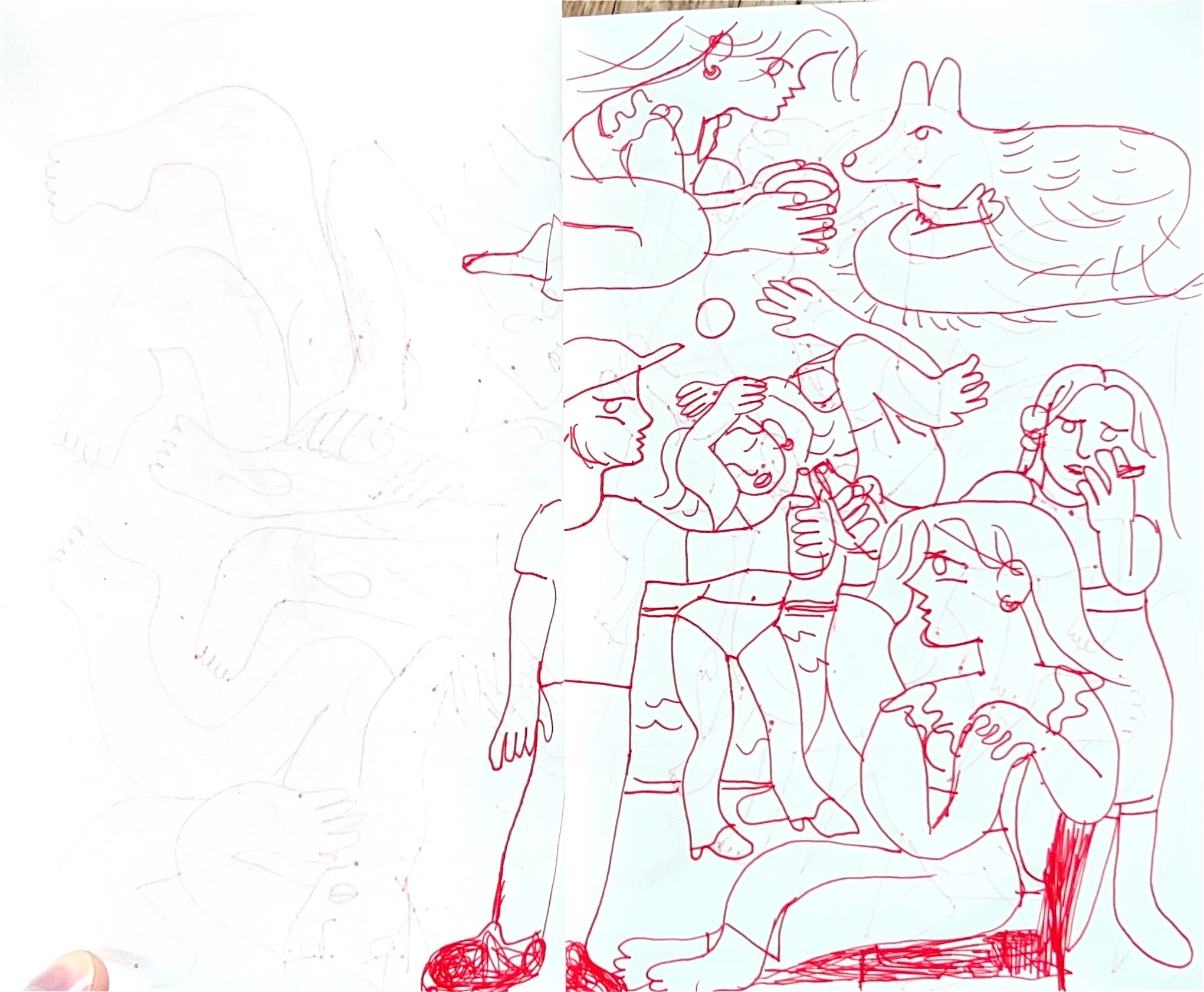 March 2024 sketchbook
