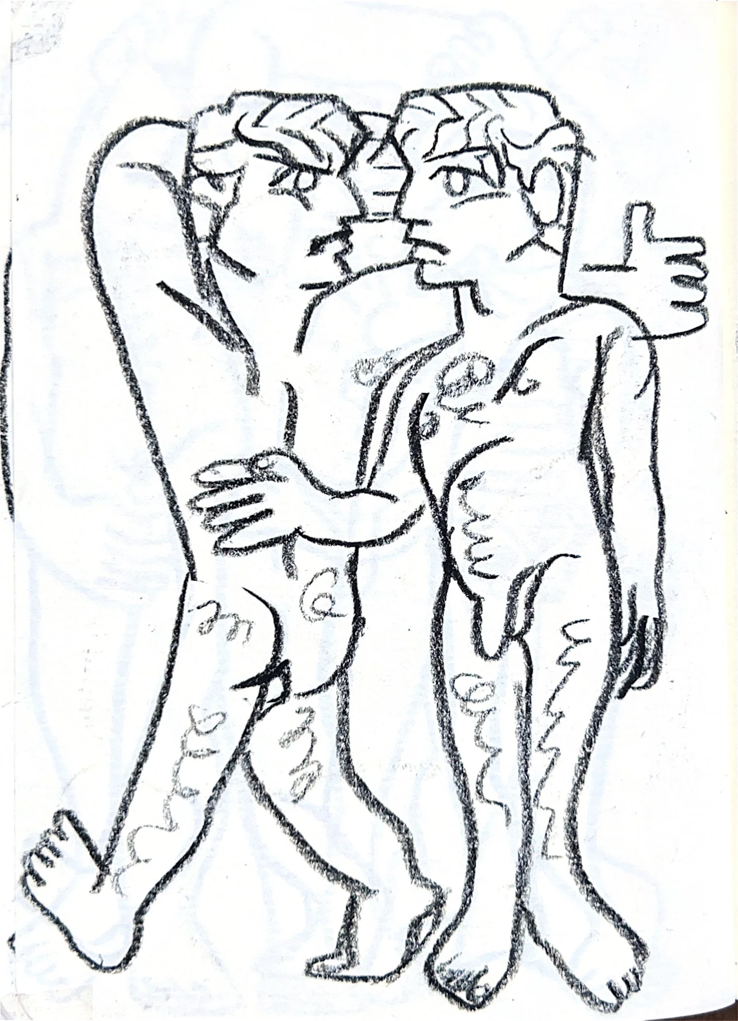 From the Adam's sketchbook (my partner)