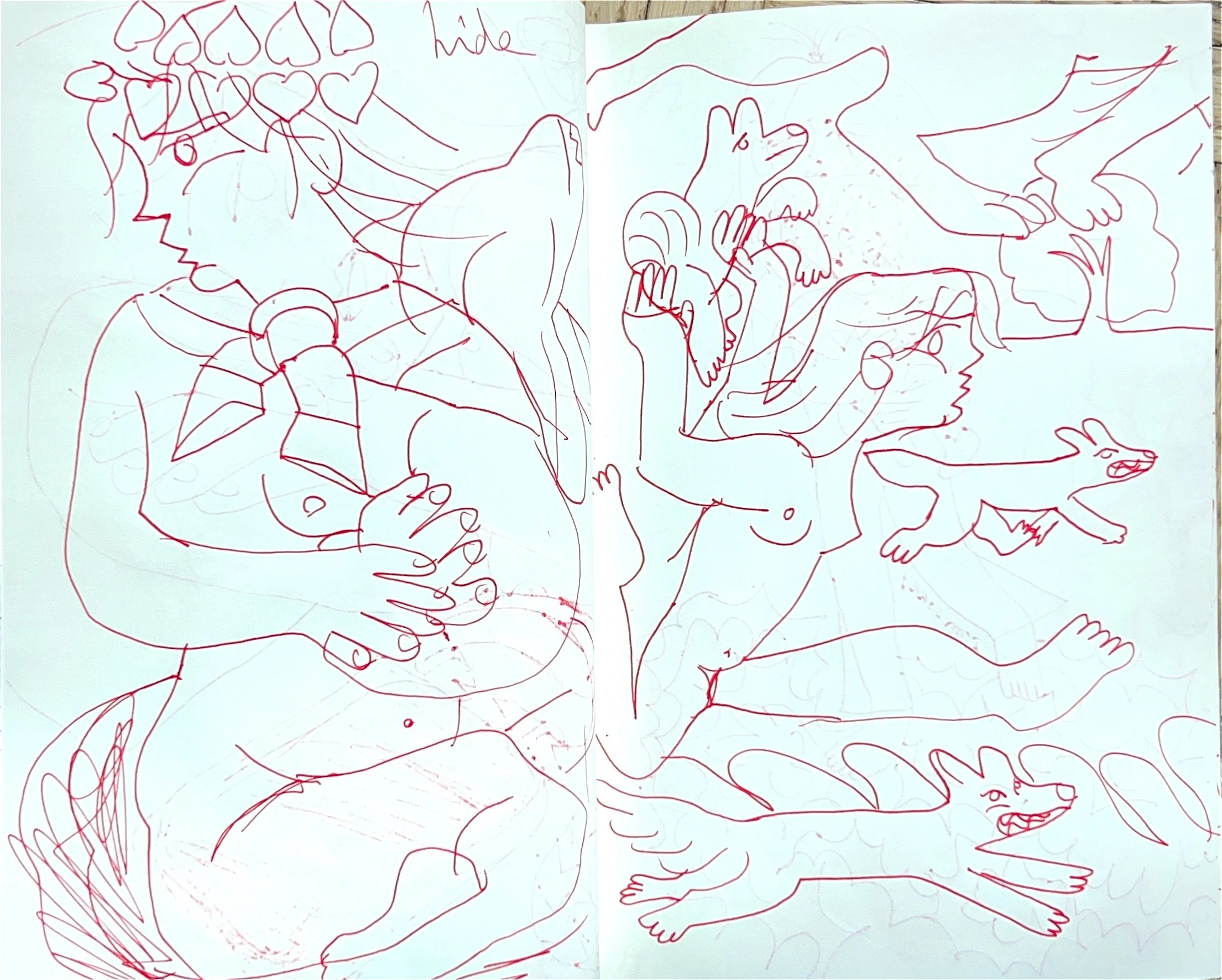 March 2024 sketchbook