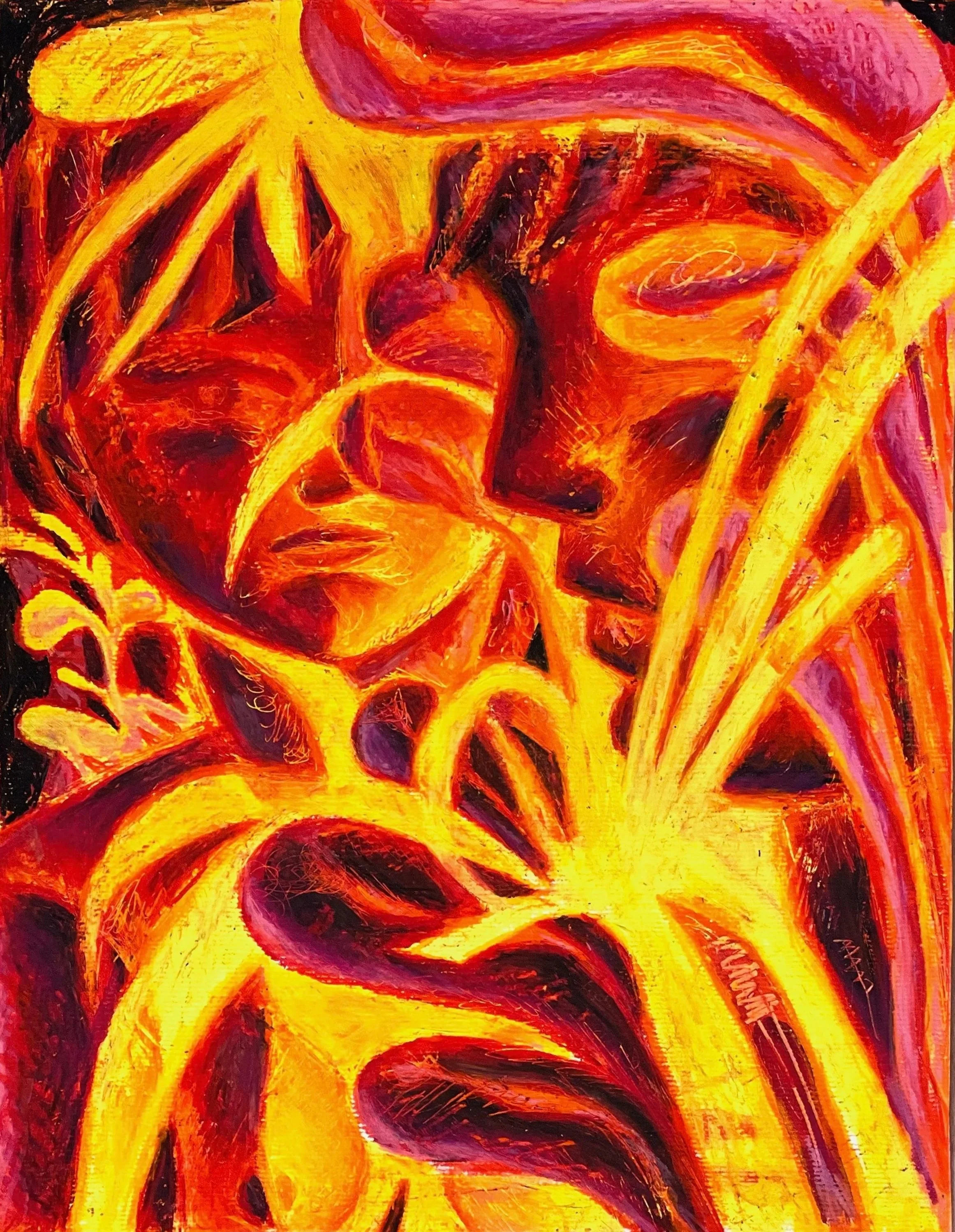 step by step painting tutorial abstract figurative color painting color theory professeur peinture workshop entreprise peinture