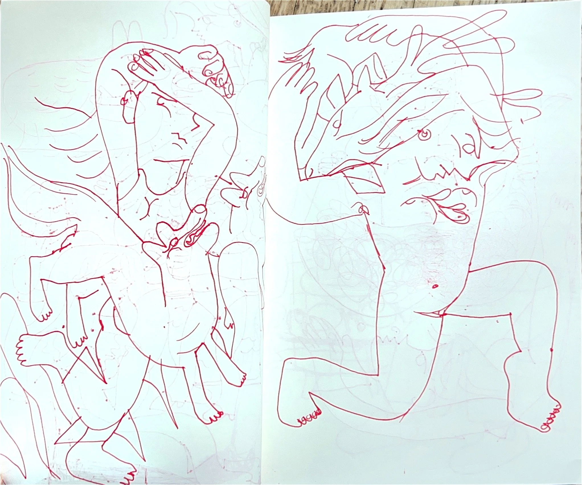 March 2024 sketchbook