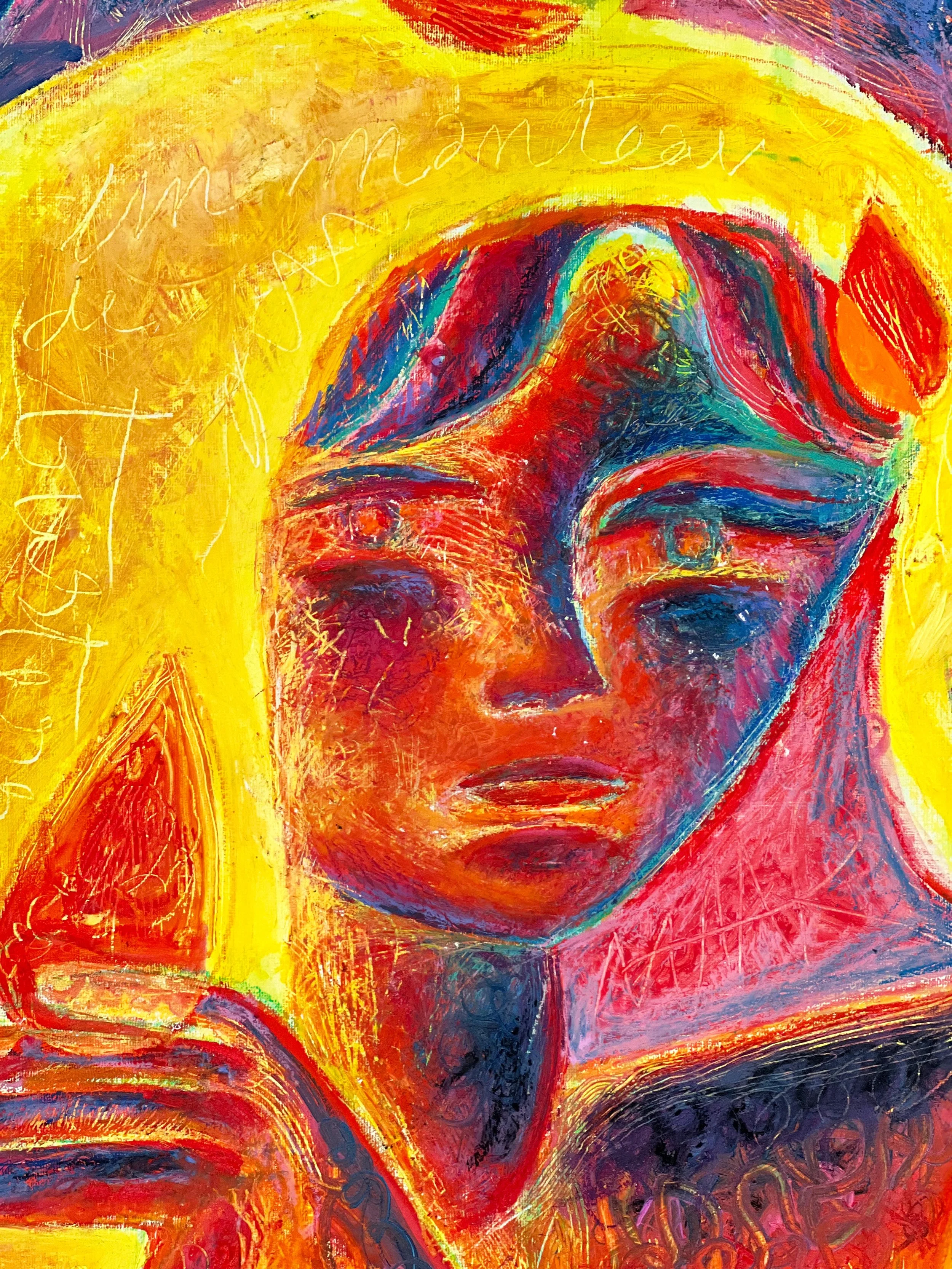 texture artiste peintre flesh painter light painter peinture lumière symbolism abstract figurative emerging art paris painter mcnp art agency curator fauvism anais maar van gogh art modern contemporain neo modernism color couleur art color theory