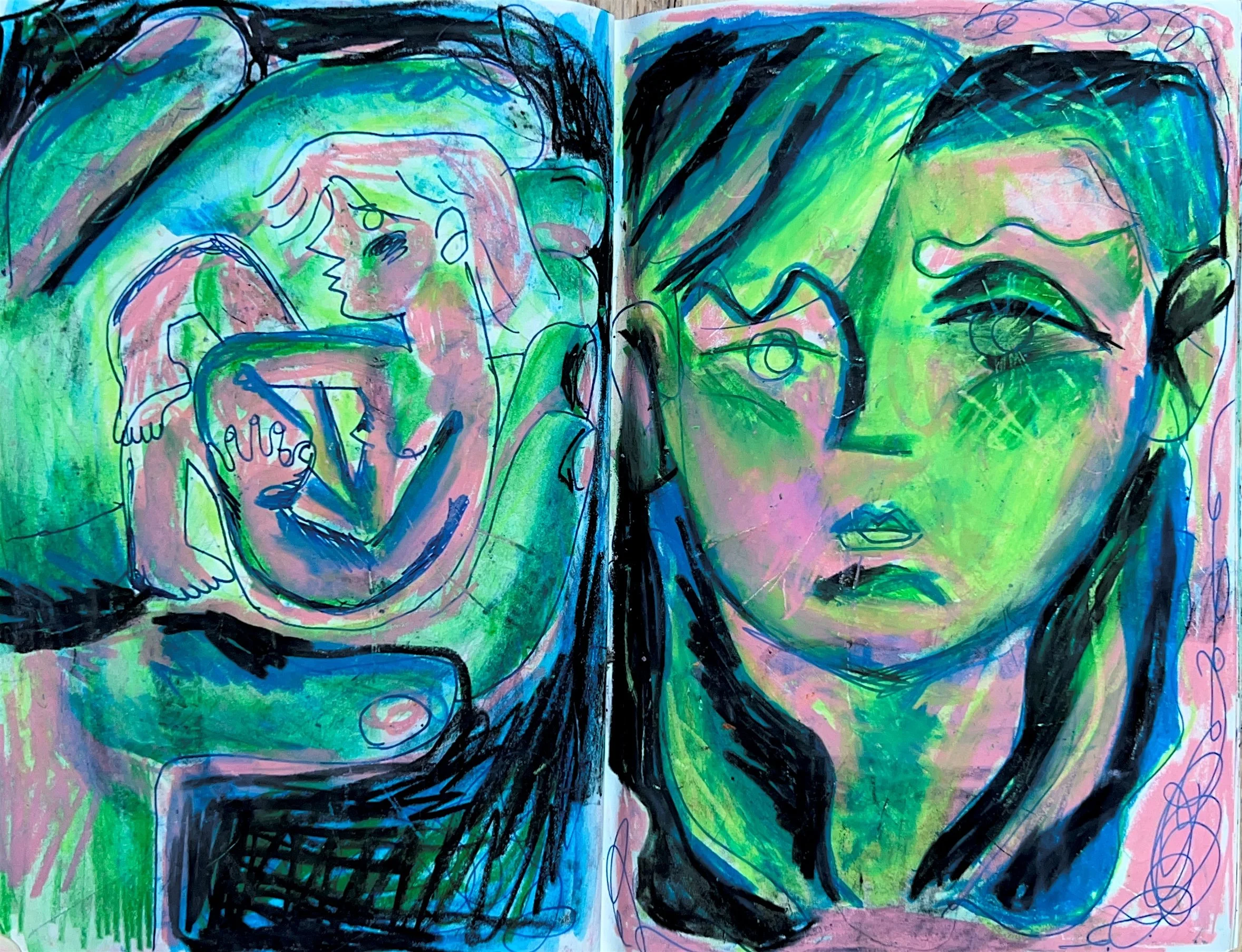 March 2024 sketchbook