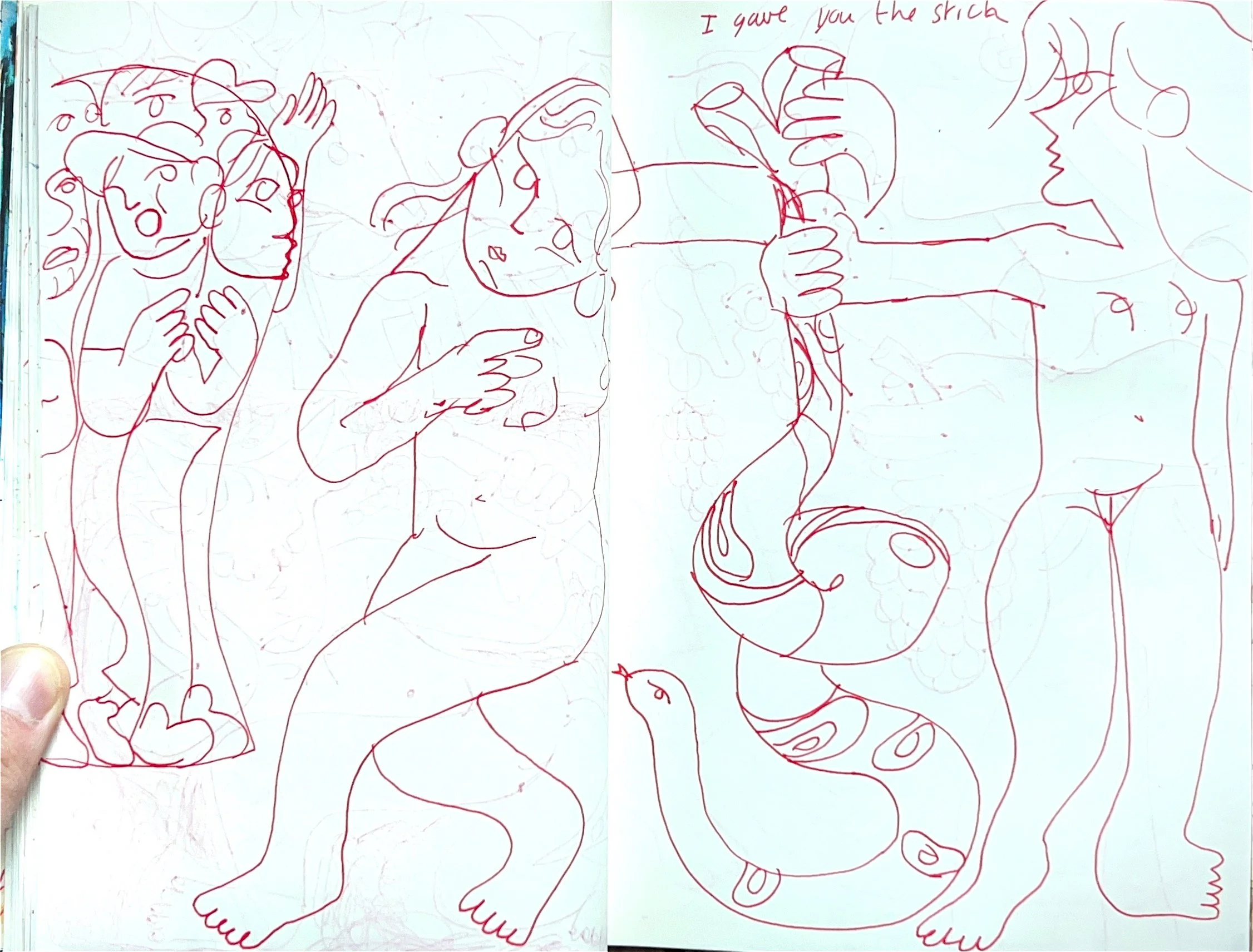 March 2024 sketchbook
