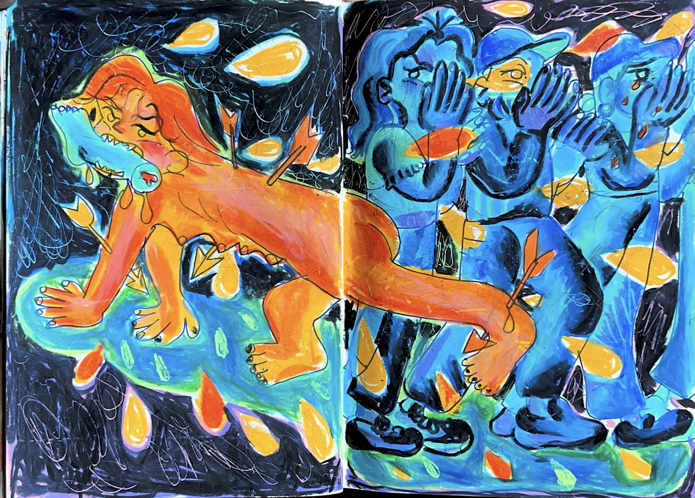 March 2024 sketchbook