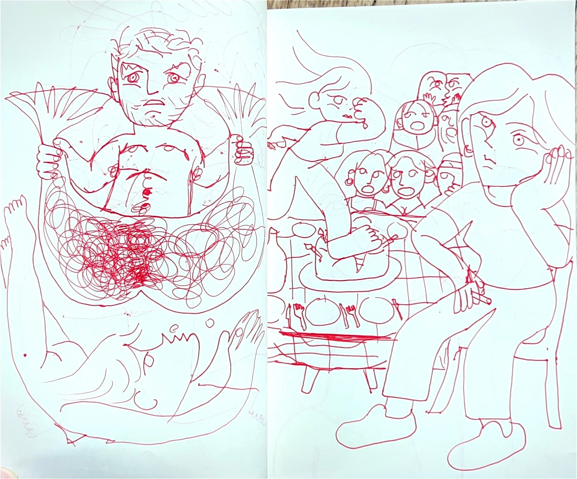 March 2024 sketchbook