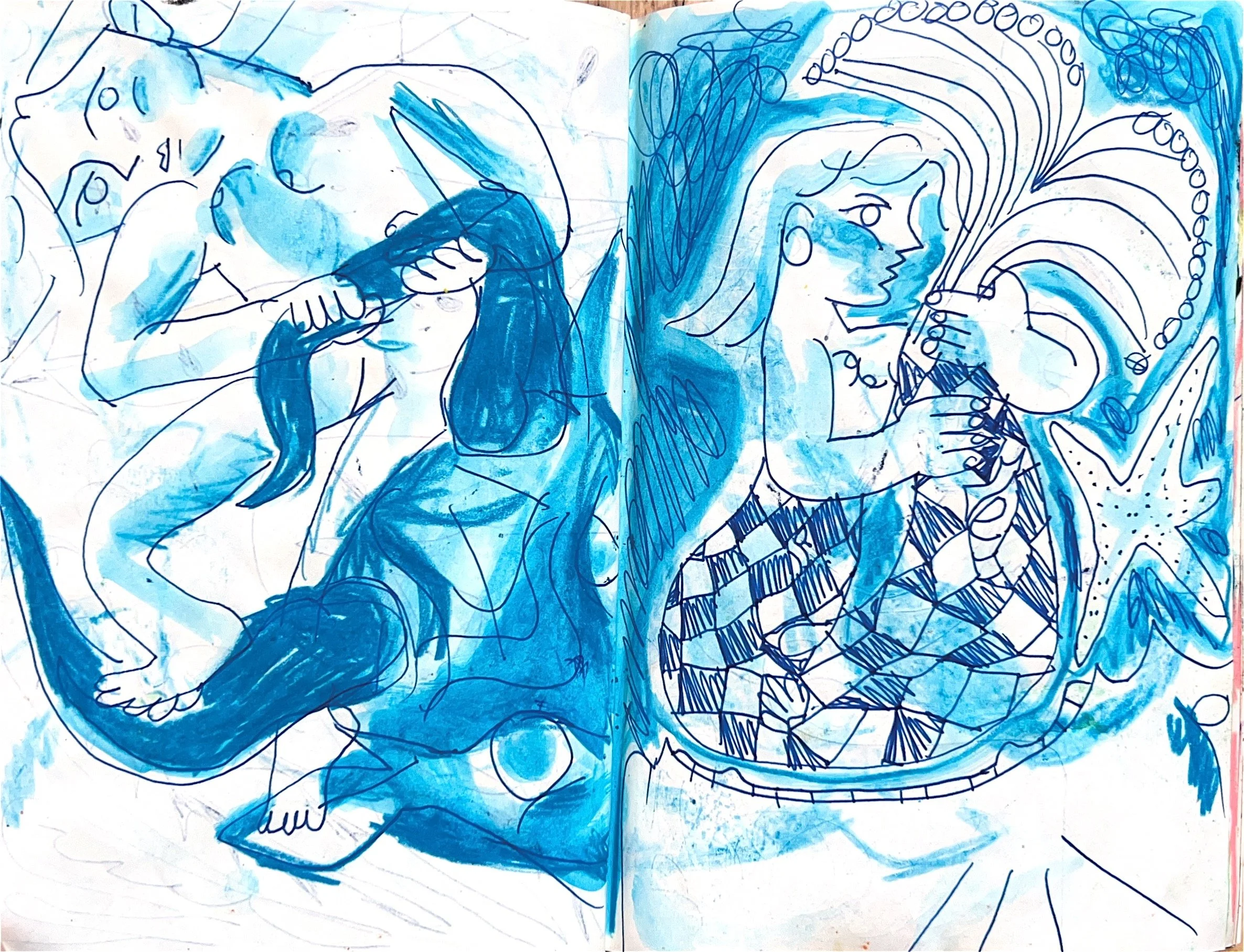 March 2024 sketchbook