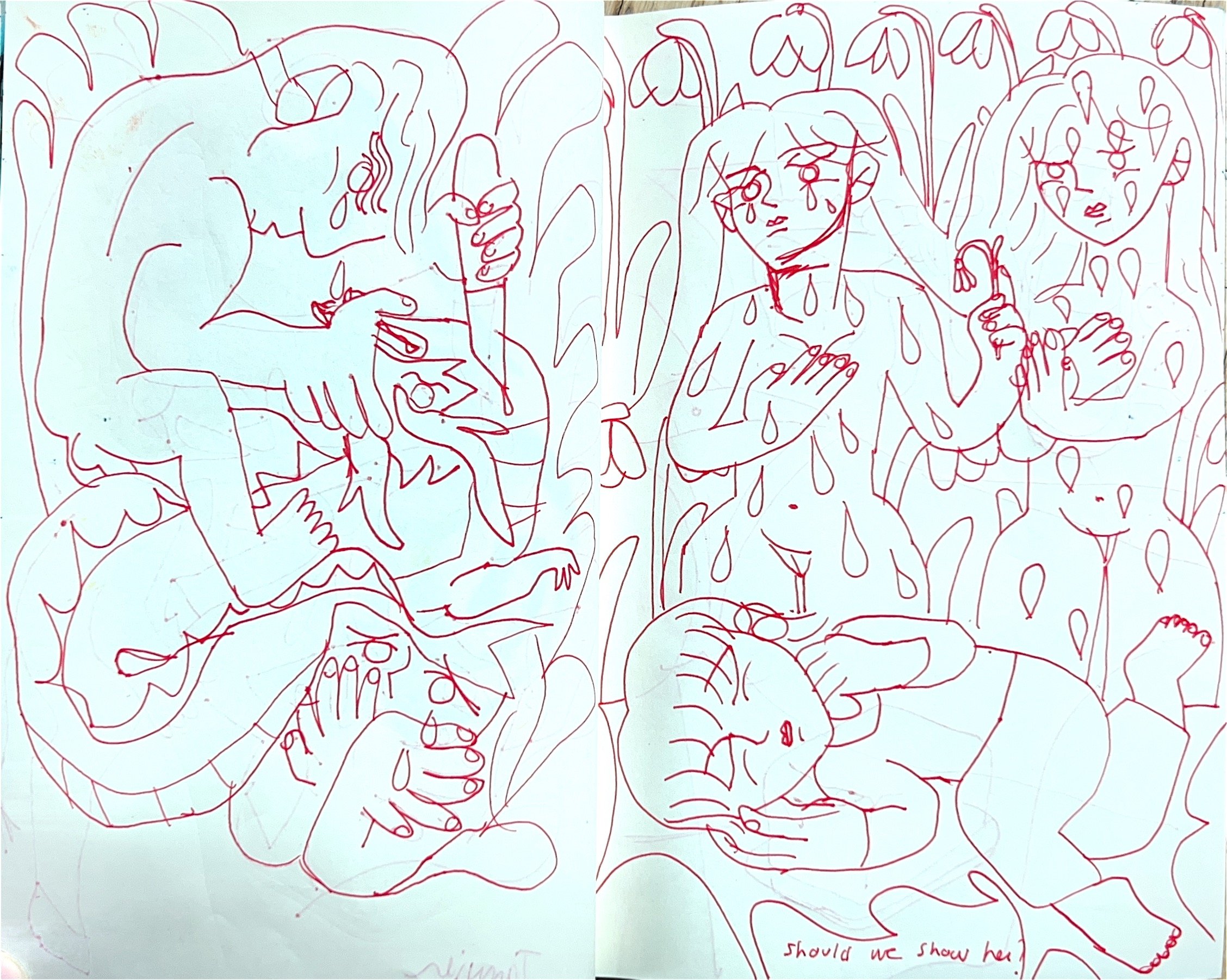 March 2024 sketchbook