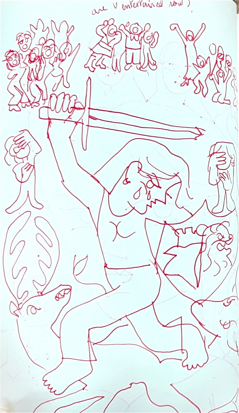 March 2024 sketchbook