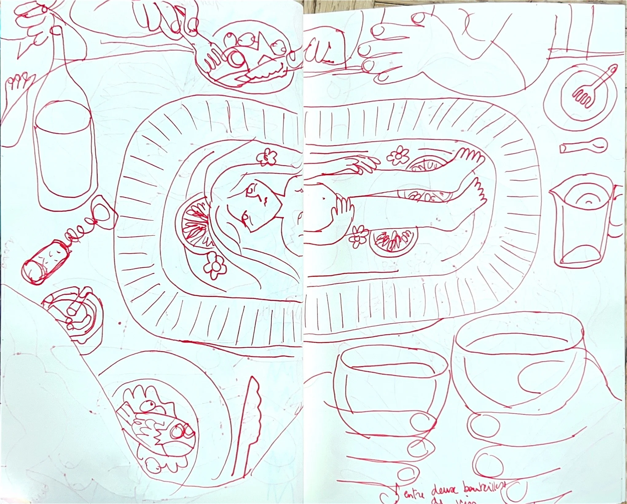March 2024 sketchbook