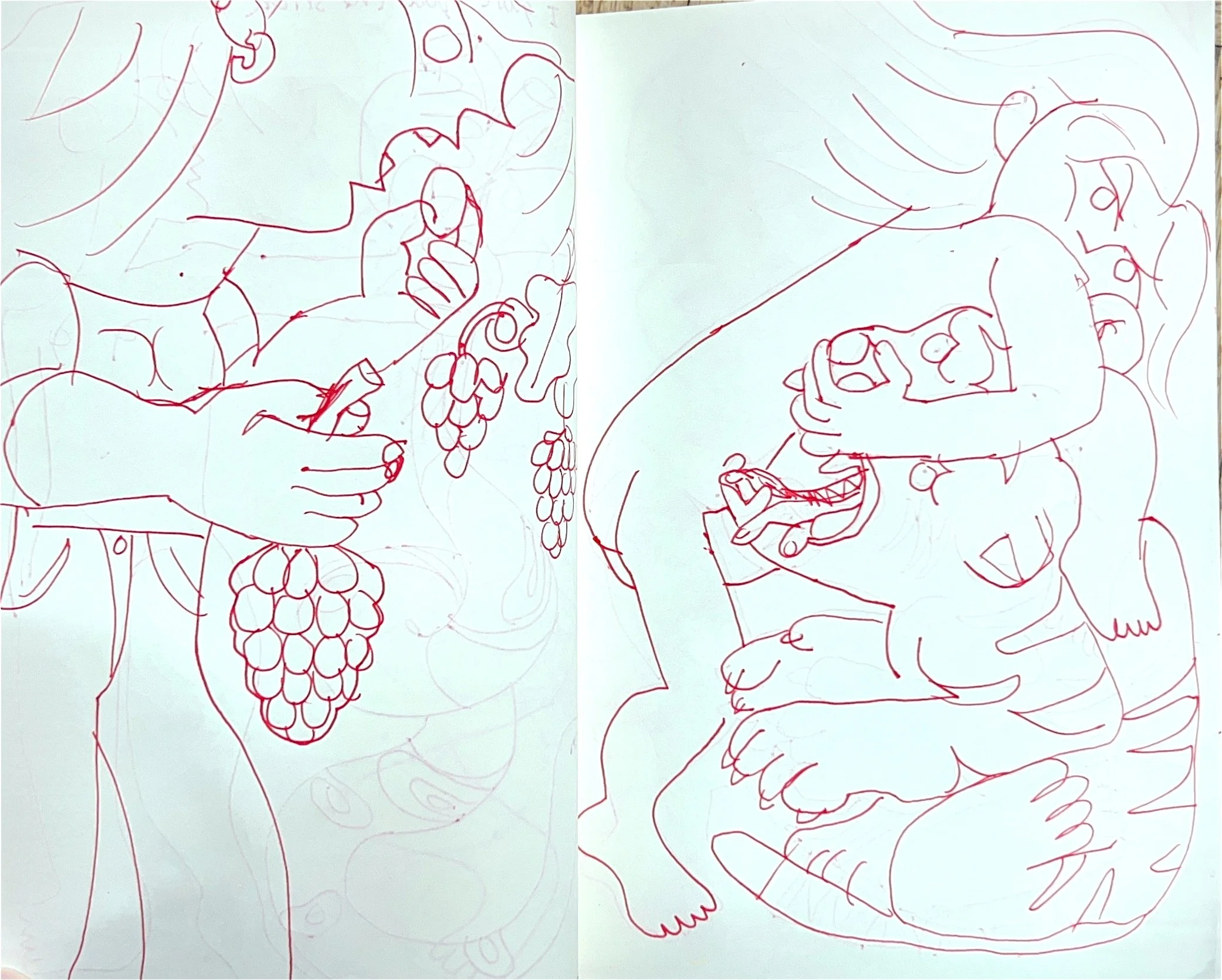 March 2024 sketchbook