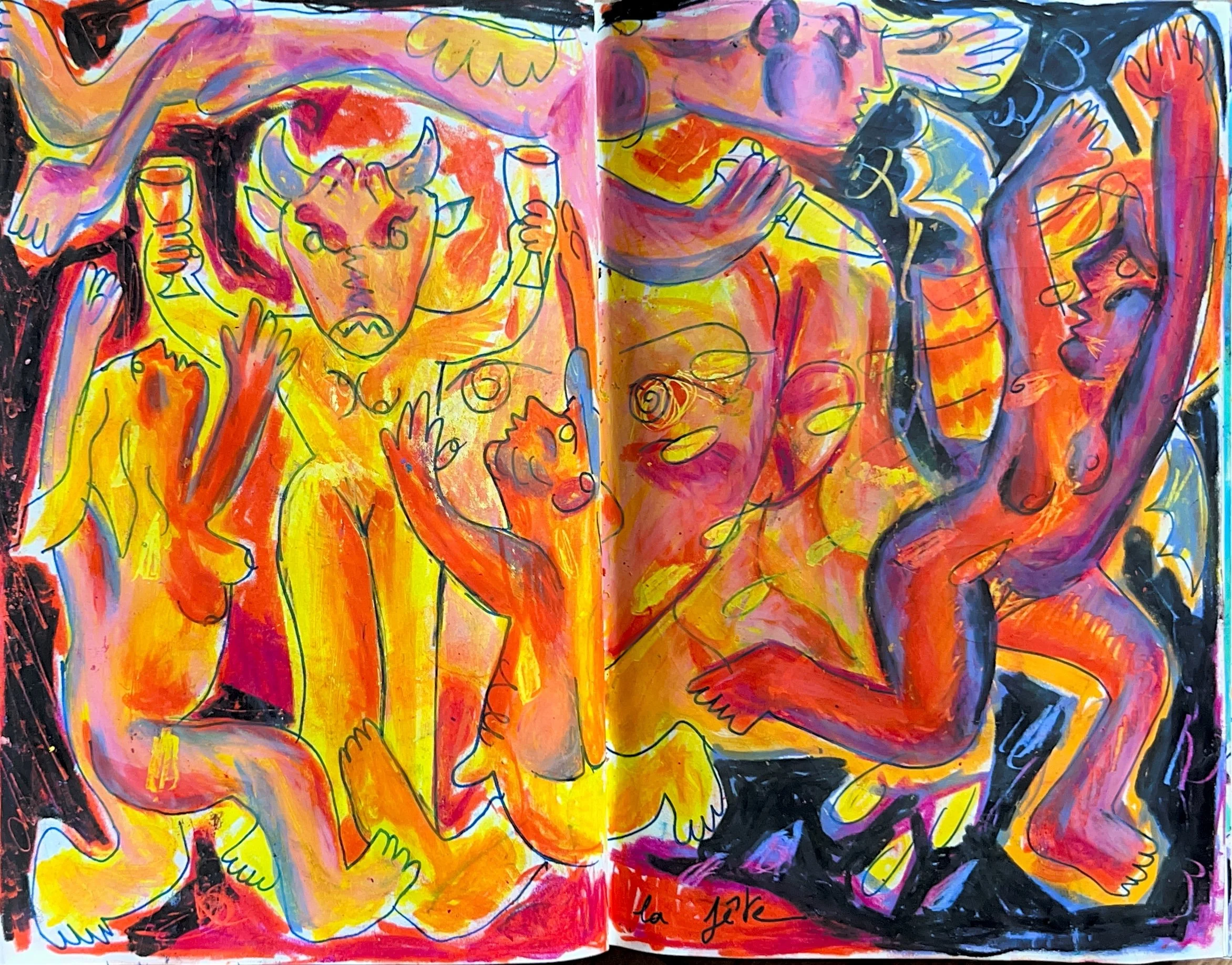 March 2024 sketchbook