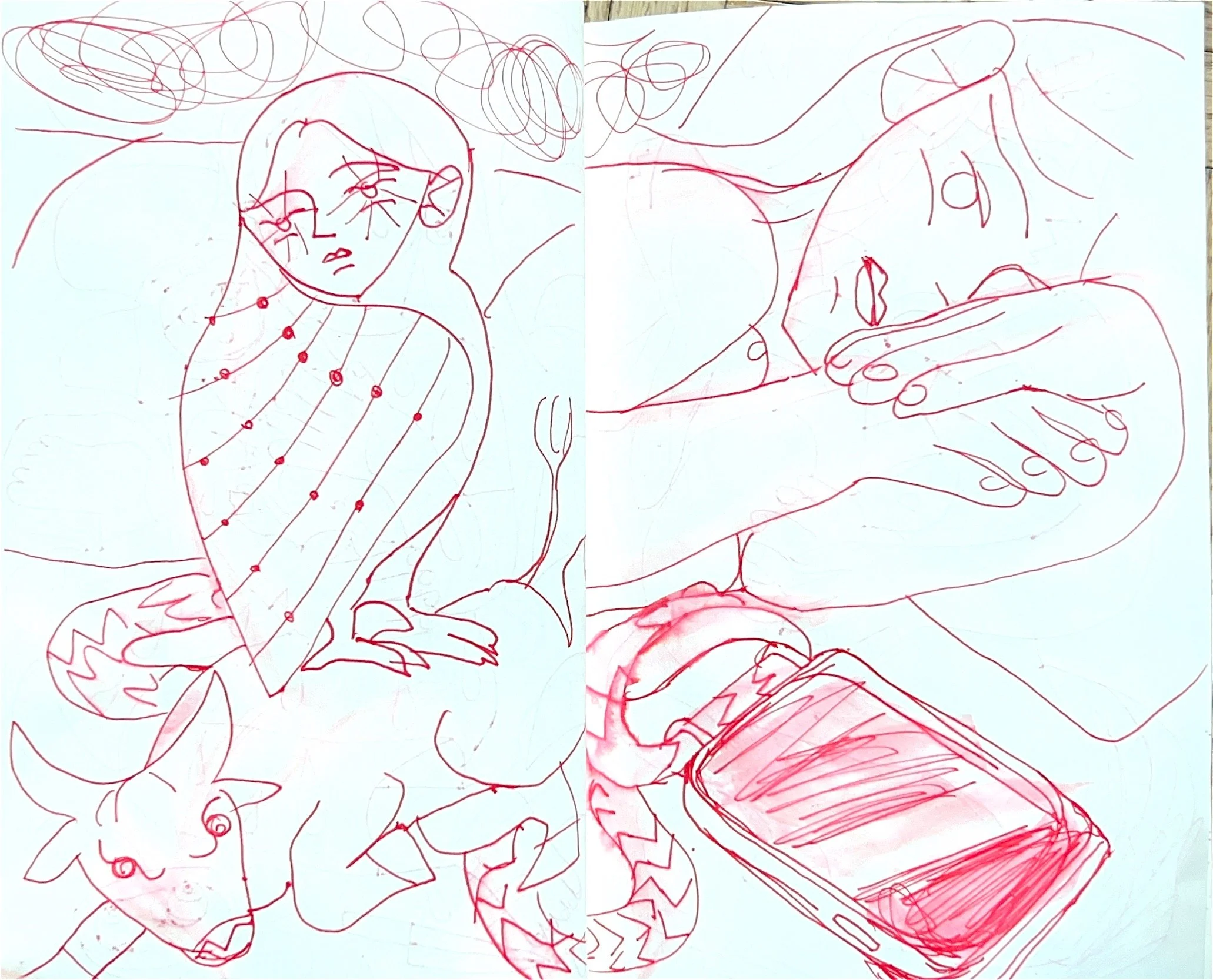 March 2024 sketchbook