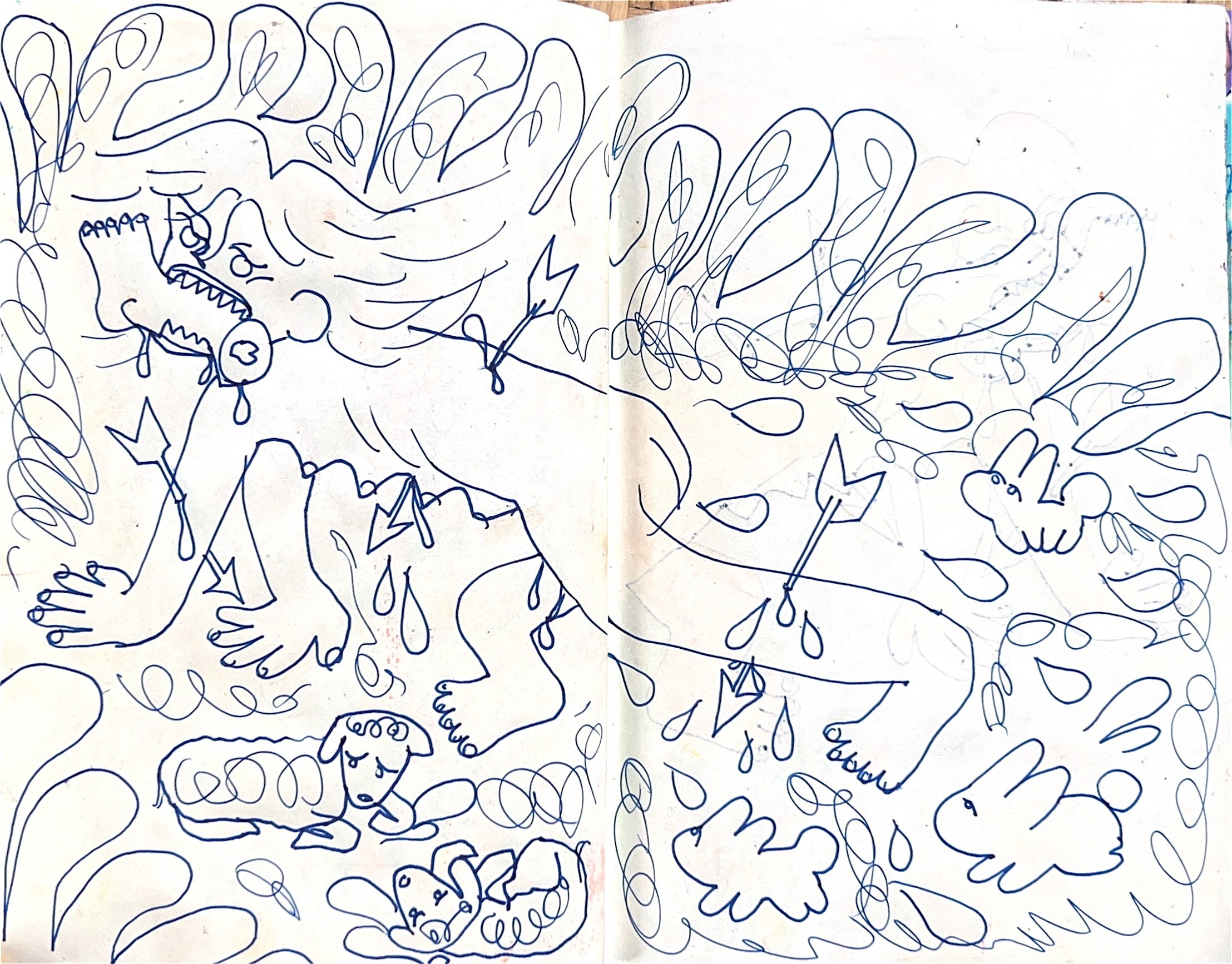 March 2024 sketchbook