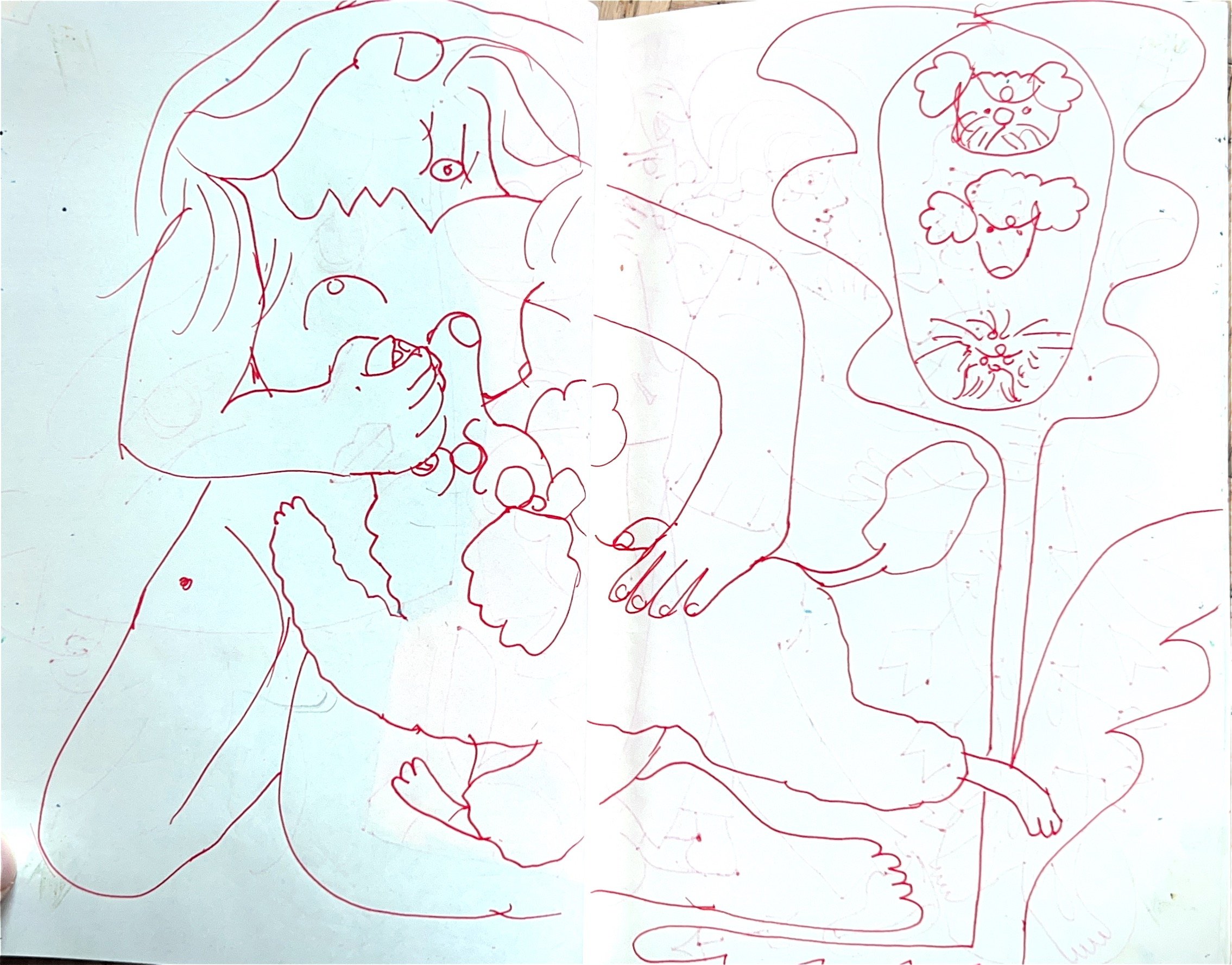 March 2024 sketchbook