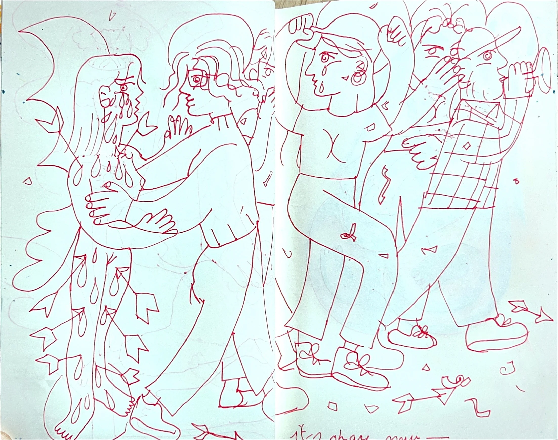 March 2024 sketchbook